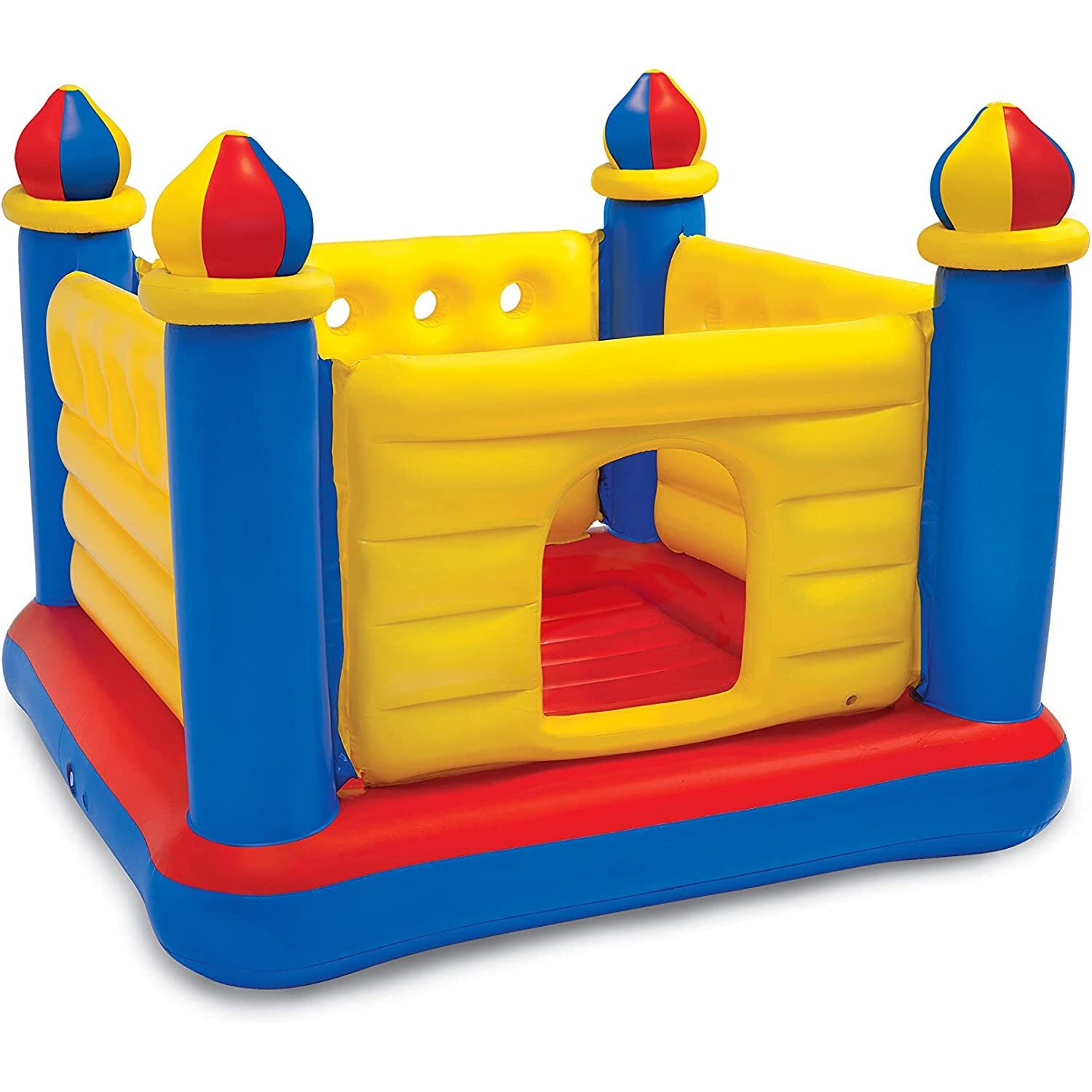 INTEX 48259NP - Jump-O-Lene - Castle Bouncer (174x174x135cm) H&uuml;pfburg Spielhaus Kinder - Bild 1