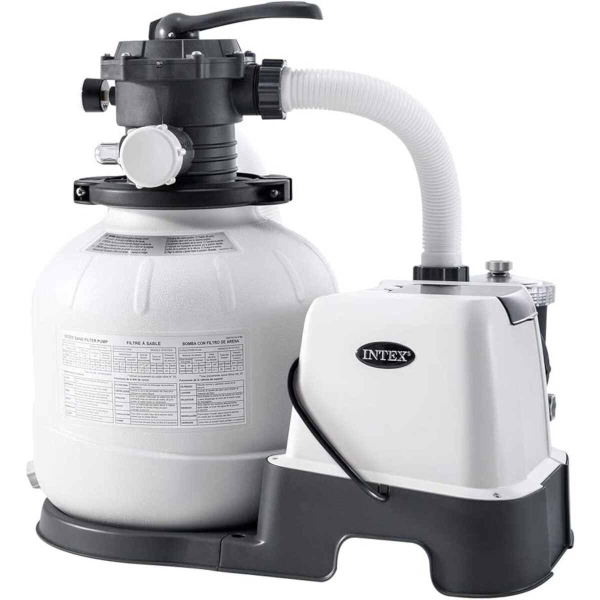 INTEX 26676 - Sandfilterpumpe & Salzwasser System - QX2100 (6m&sup3;l/hr, bis 32m&sup3; Pool) - Bild 1