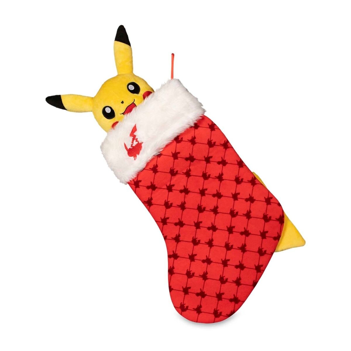 Pokemon - Pikachu Nikolaus Pl&uuml;sch-Stiefel Weihnachten Deko Dekoration Stocking - Bild 1