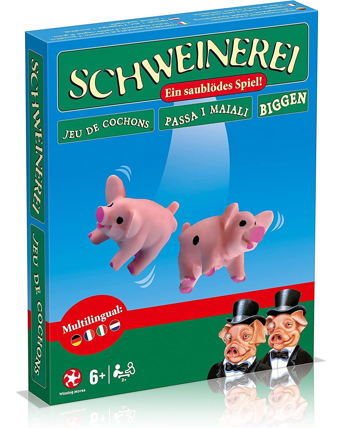 Schweinerei (DE, IT, NL, FR) (neue Box) W&uuml;rfelspiel Gesellschaftsspiel - Bild 1