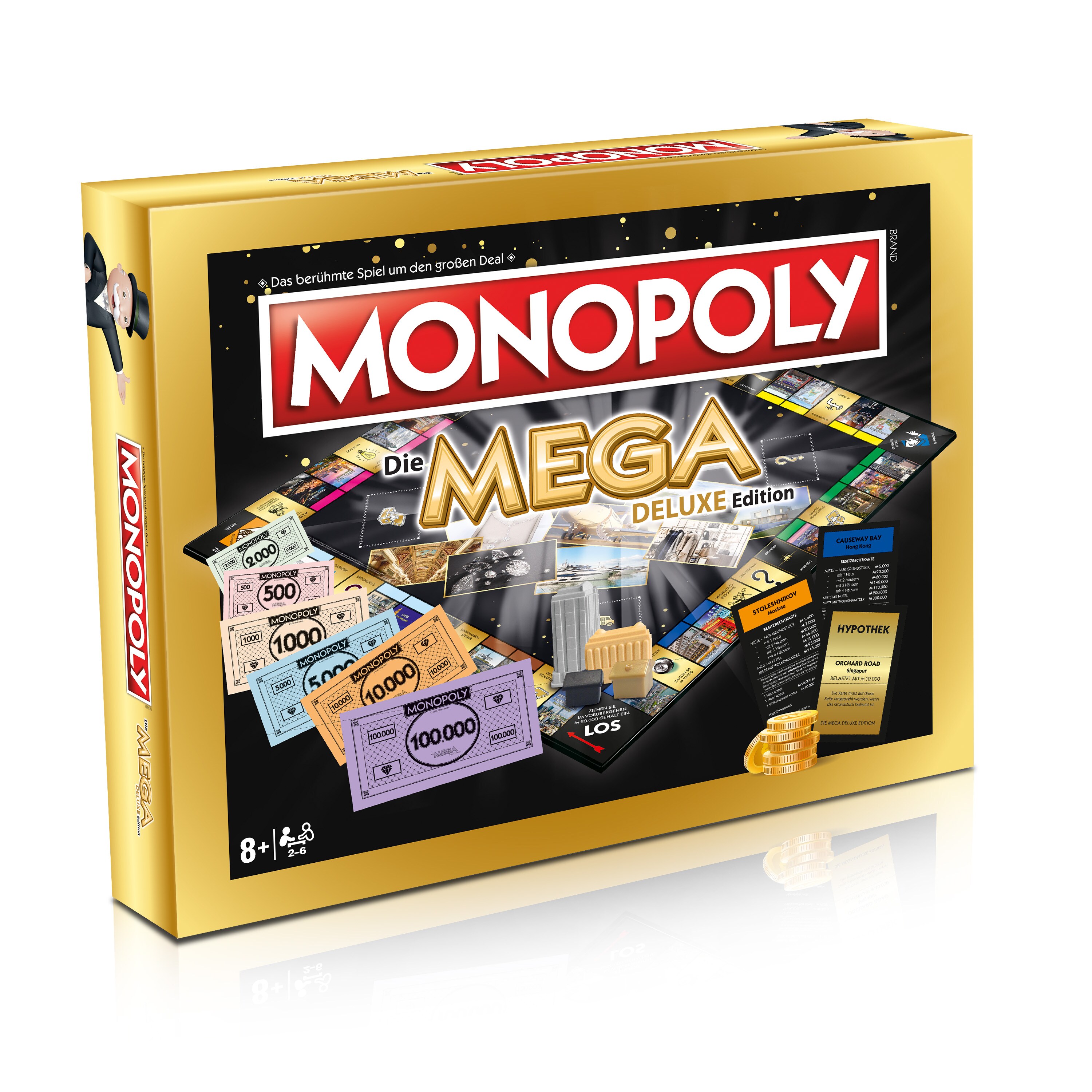 Monopoly - Mega Deluxe Edition Luxus Brettspiel Spiel Gesellschaftsspiel - Bild 1