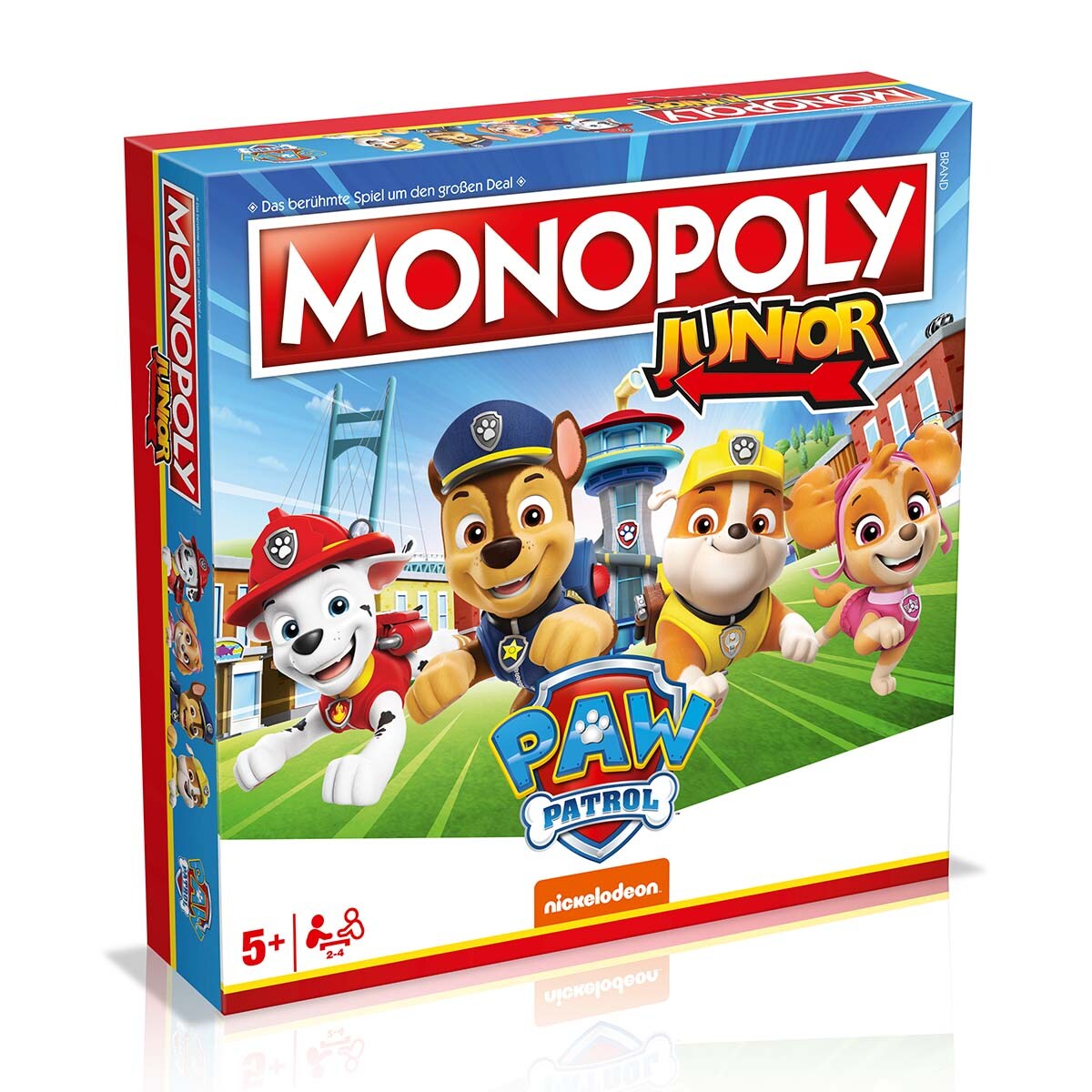 Monopoly Junior - Paw Patrol Gesellschaftsspiel Brettspiel Spiel - Bild 1