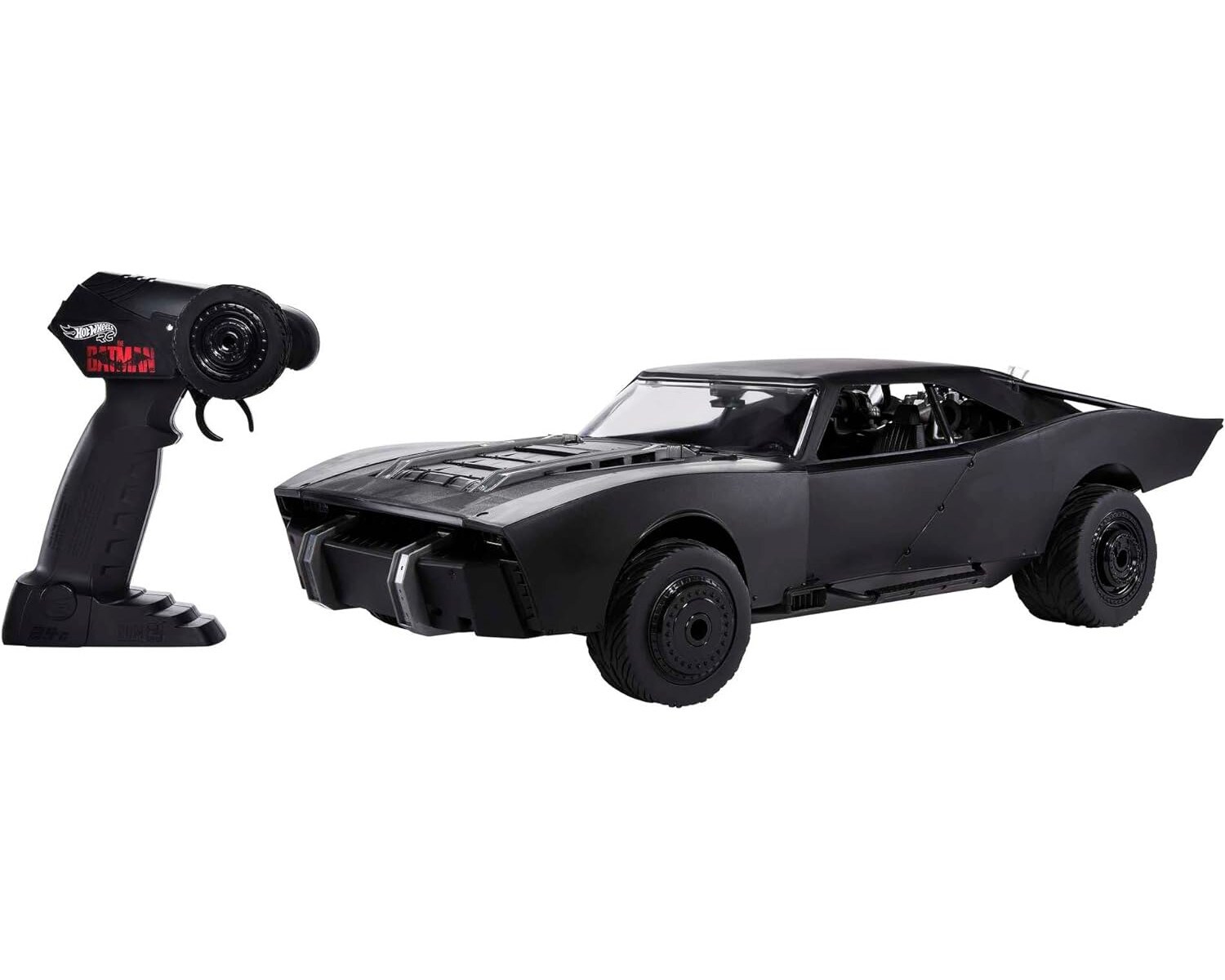 Hot Wheels – Ferngesteuertes Auto – DC The Batman Batmobil, ab 6 Jahren, Maßstab 1:10 | 00194735007448