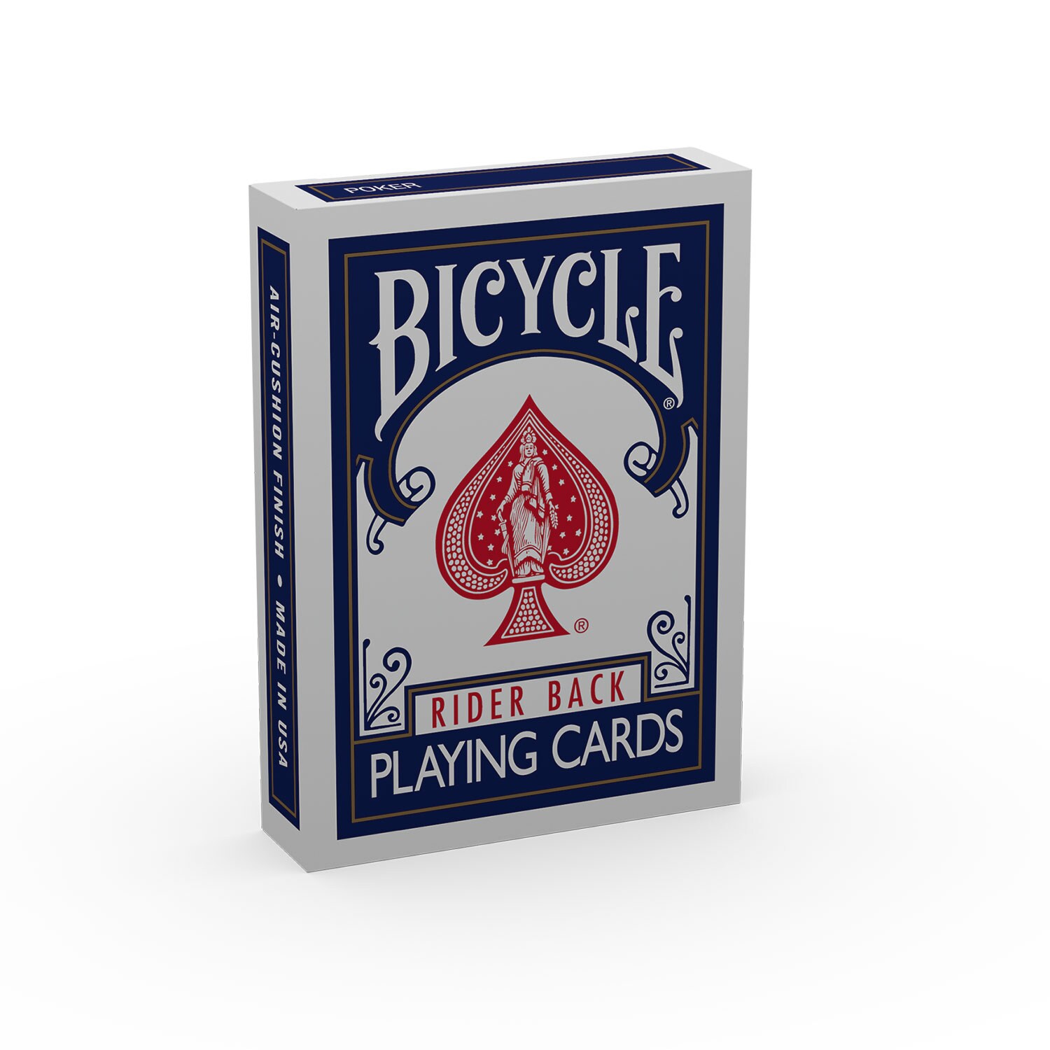 Bicycle&reg; Kartendeck - Rider Back Standard Index (807 Classic Tuck, blau) Kartenspiel Spielkarten Pokerkarten Single Deck - Bild 1