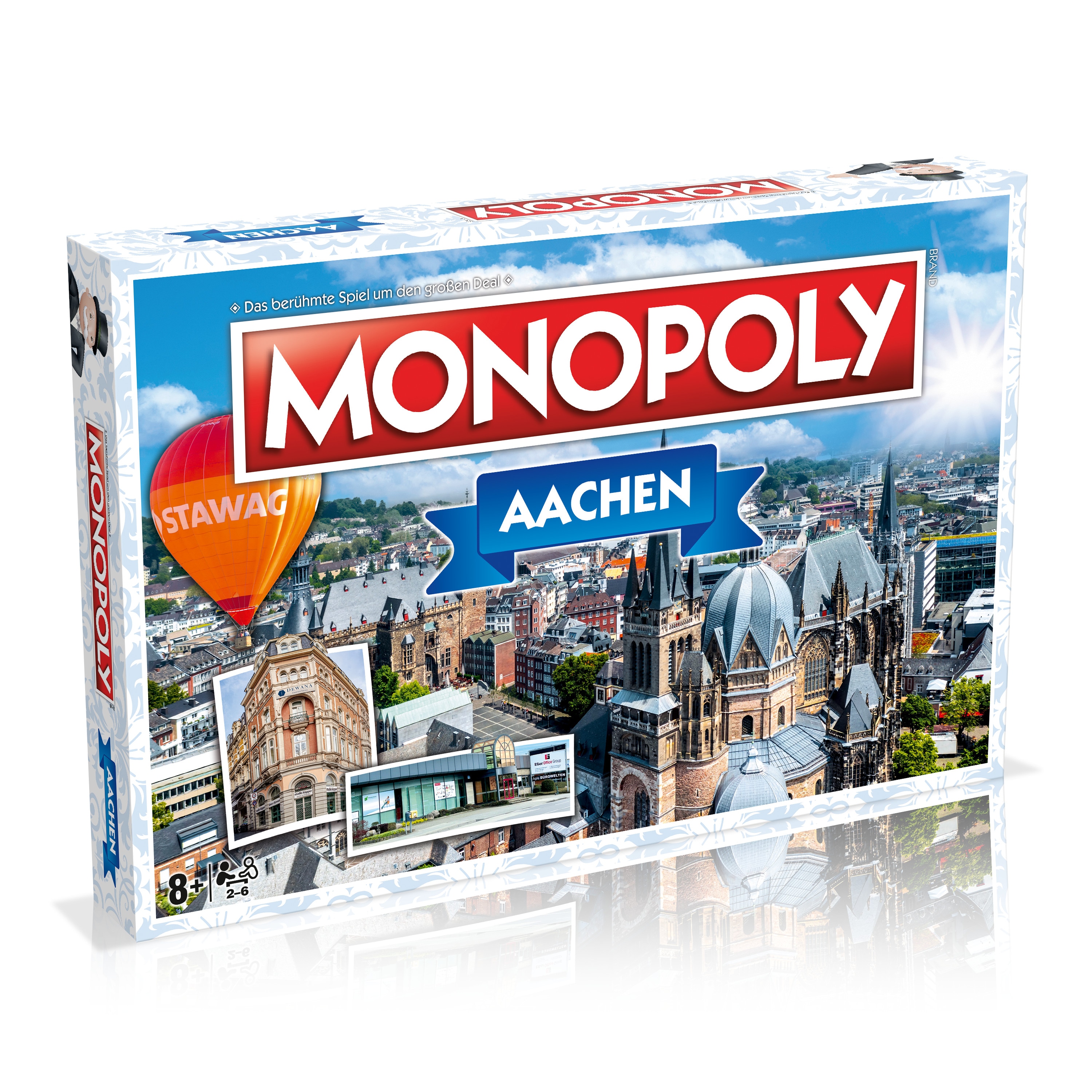 Monopoly - Aachen Brettspiel Gesellschaftsspiel Cityedition - Bild 1