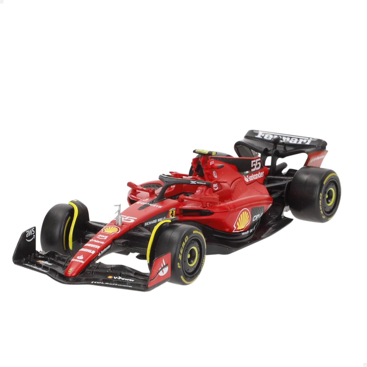 Bburago 18-36836 - Modellauto - Ferrari SF-23 Sainz #55 (Ma&szlig;stab 1:43) - Bild 1