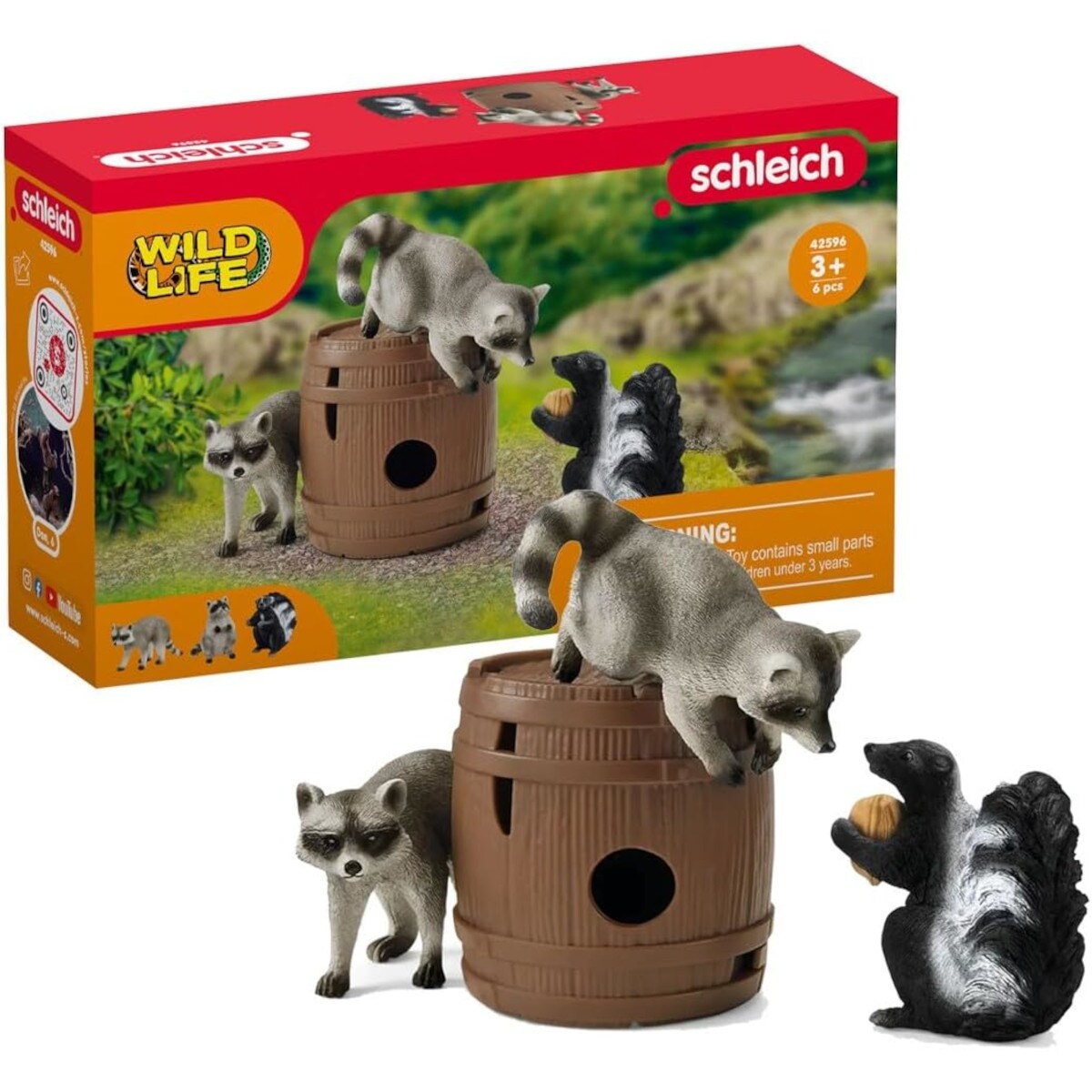 Schleich 42596 - Tierfiguren Wild Life - Spielspa&szlig; um die Nuss - Bild 1