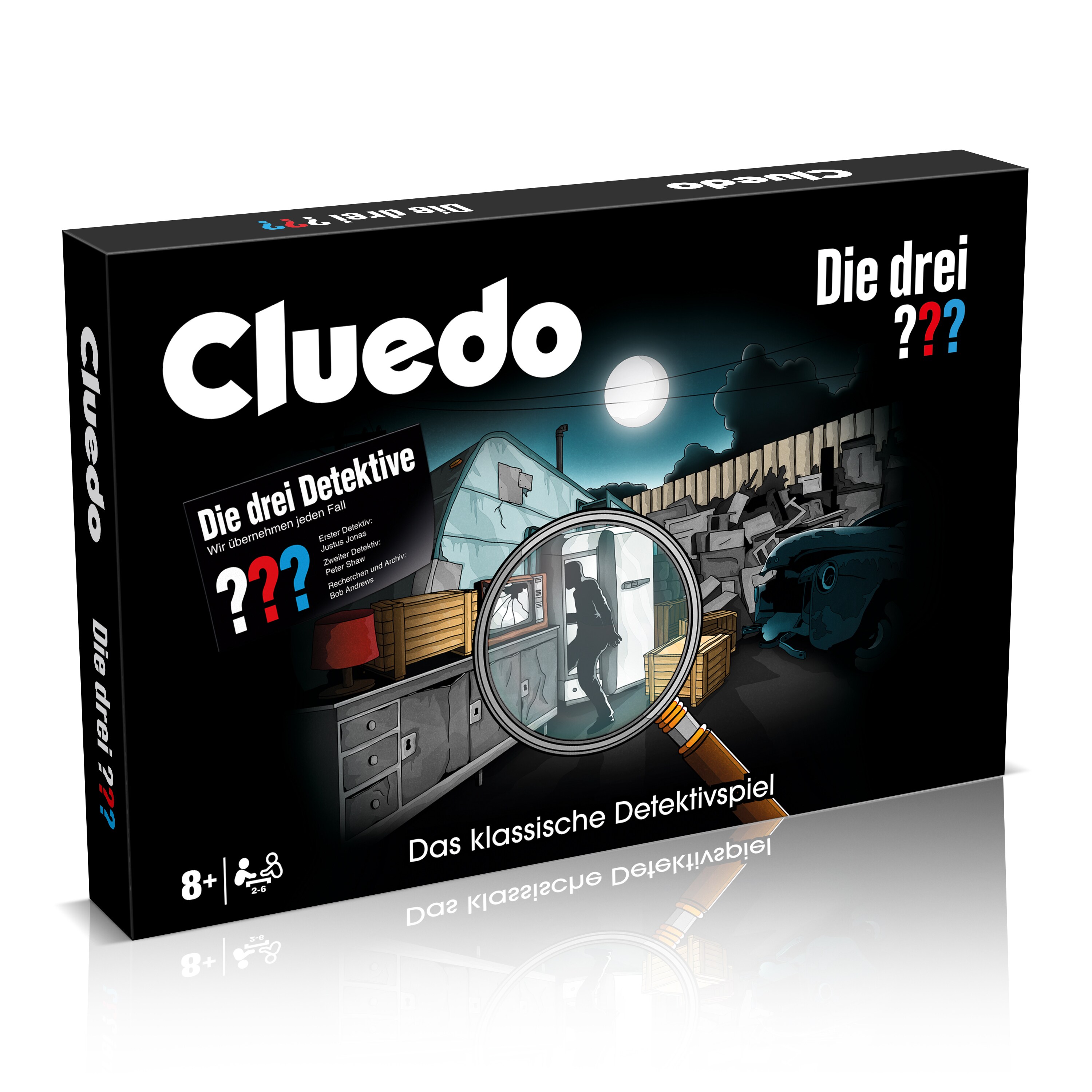 Cluedo - Die drei ??? Fragezeichen Spiel Gesellschaftsspiel Brettspiel deutsch - Bild 1