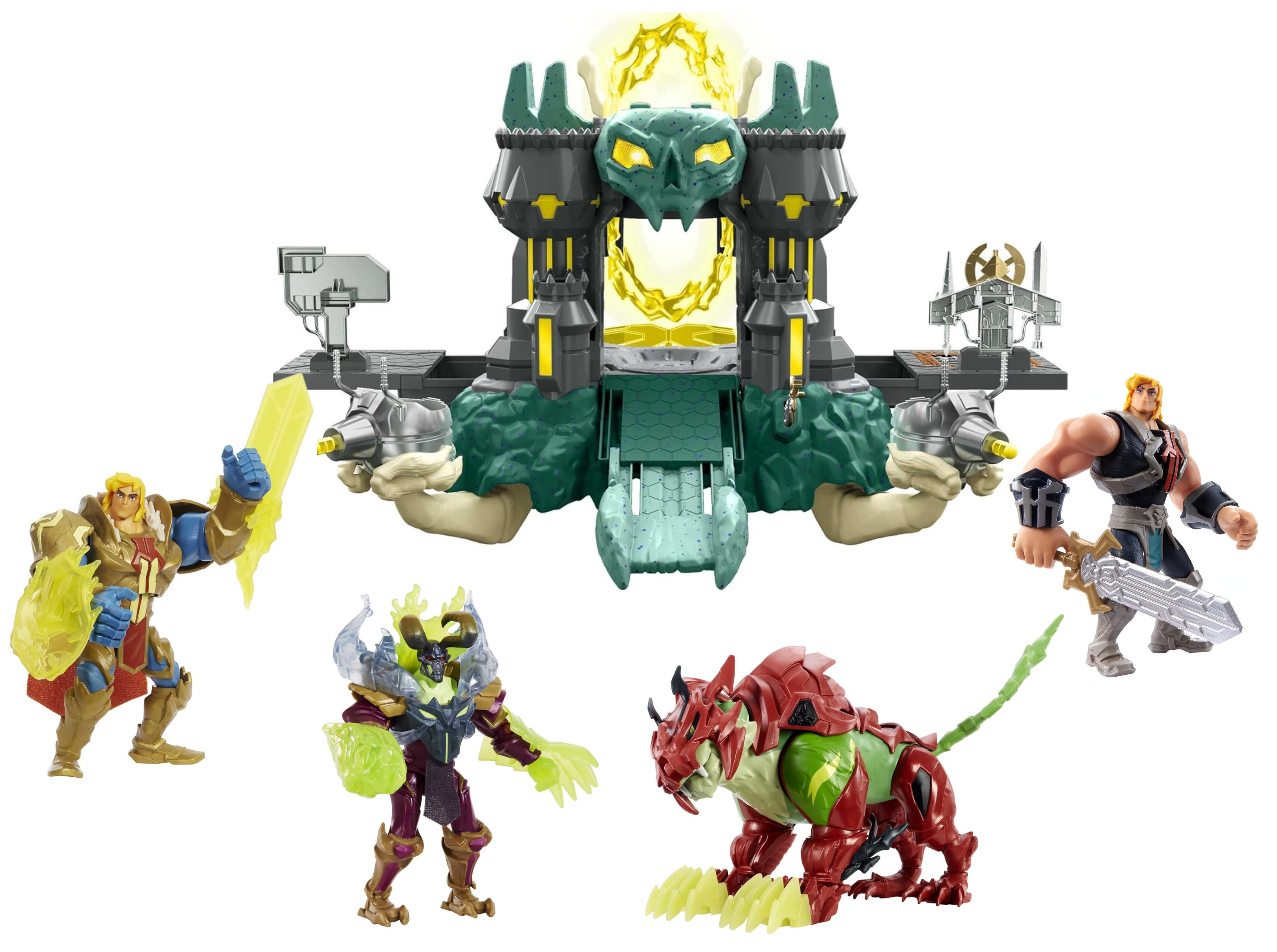 Mattel HGW39 - Masters of the Universe Spielset - Castle Grayskull inkl. 4 Actionfiguren - Bild 1