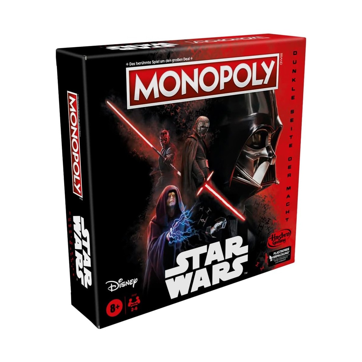 Hasbro - Brettspiel - Monopoly Star Wars: Dunkle Seite der Macht Gesellschaftsspiel Dark Side - Bild 1
