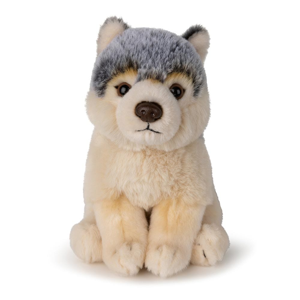 WWF - ECO Pl&uuml;schtier - Wolf (15cm) lebensecht Kuscheltier Stofftier Pl&uuml;schfigur - Bild 1