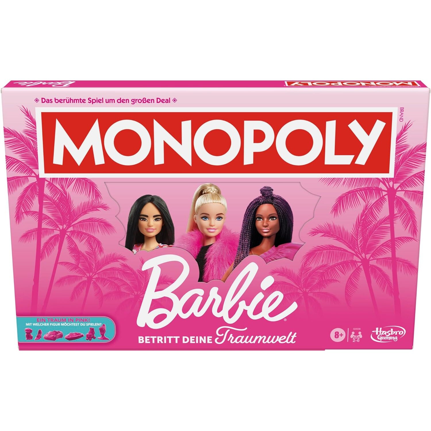 Monopoly - Barbie Brettspiel Gesellschaftsspiel Spiel - Bild 1