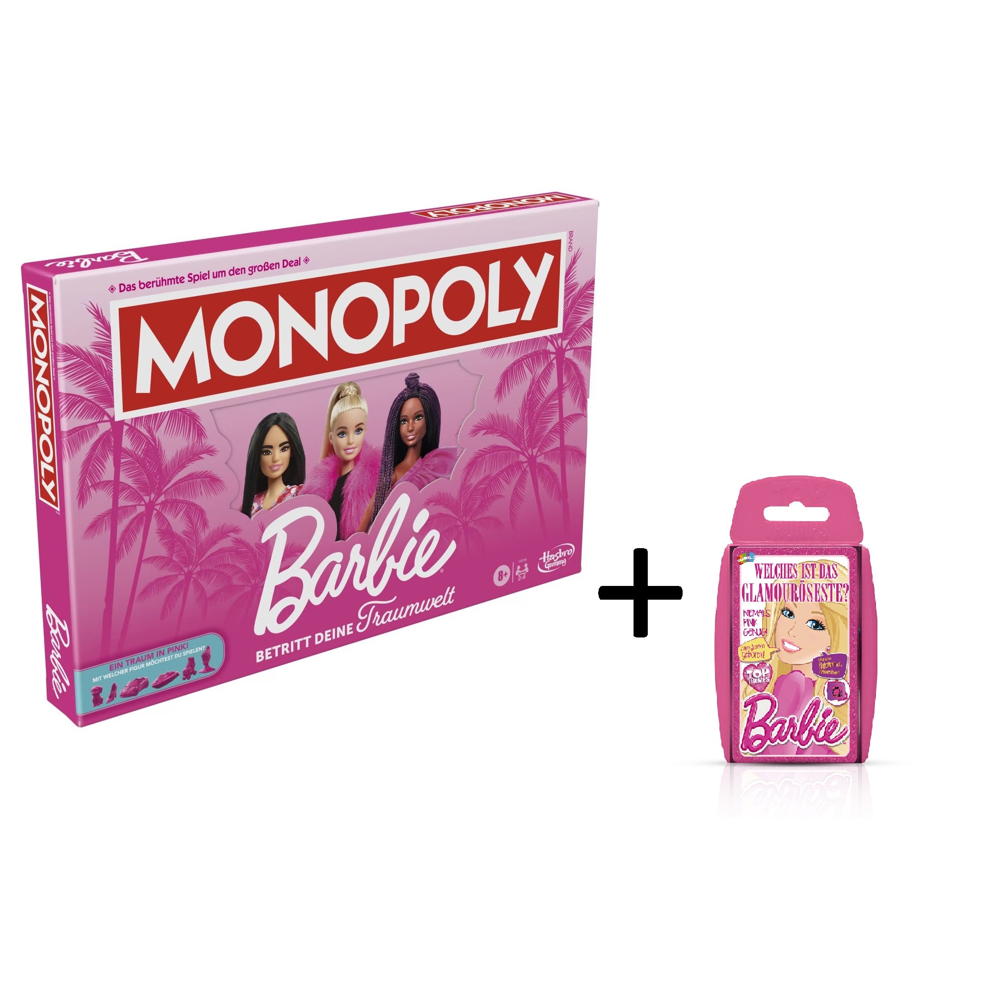 Monopoly - Barbie Brettspiel + Top Trumps Barbie Kartenspiel - Bild 1