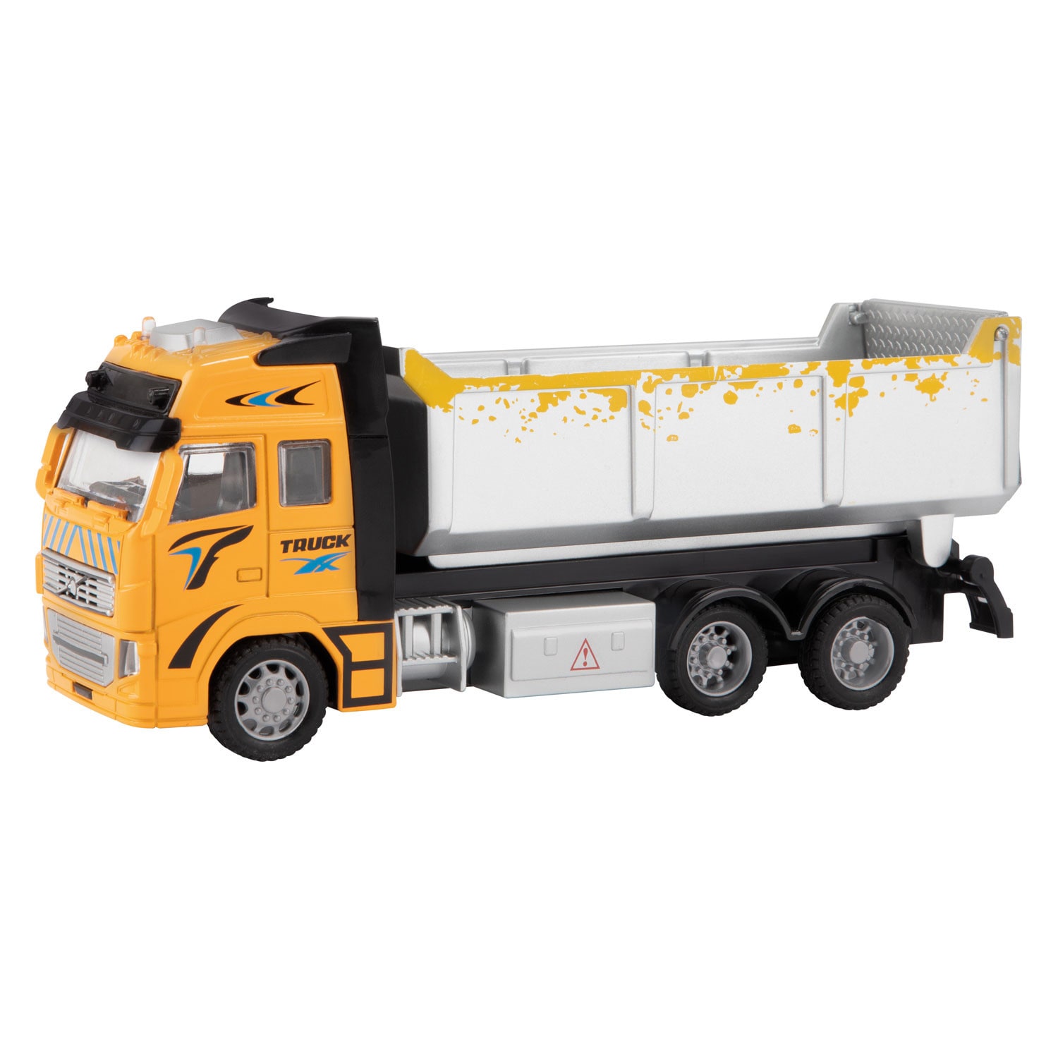 Toi-Toys 24588B - Metal World Kipper Lastwagen (1:38) LKW Spielzeugfahrzeug Dump Truck R&uuml;ckzug - Bild 1