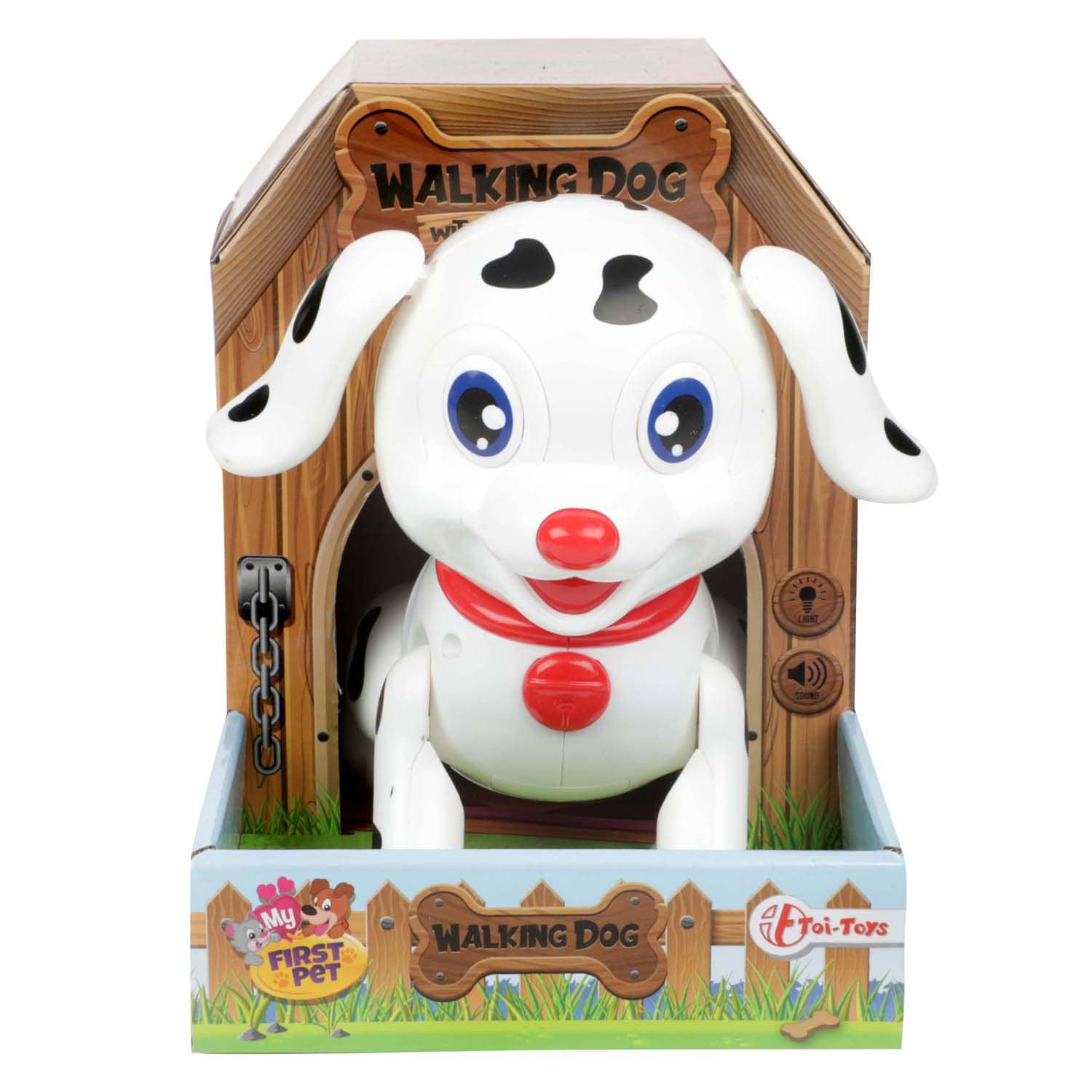 Toi-Toys 37153A MY FIRST PET Elektrischer Hund Jump interaktiv Licht Ton Spielzeug Kinder - Bild 1