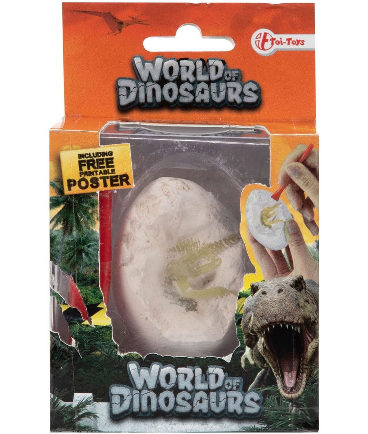Toi-Toys - WORLD OF DINOSAURS Ausgrabungsset Dinosaurier Spielzeug - Bild 1