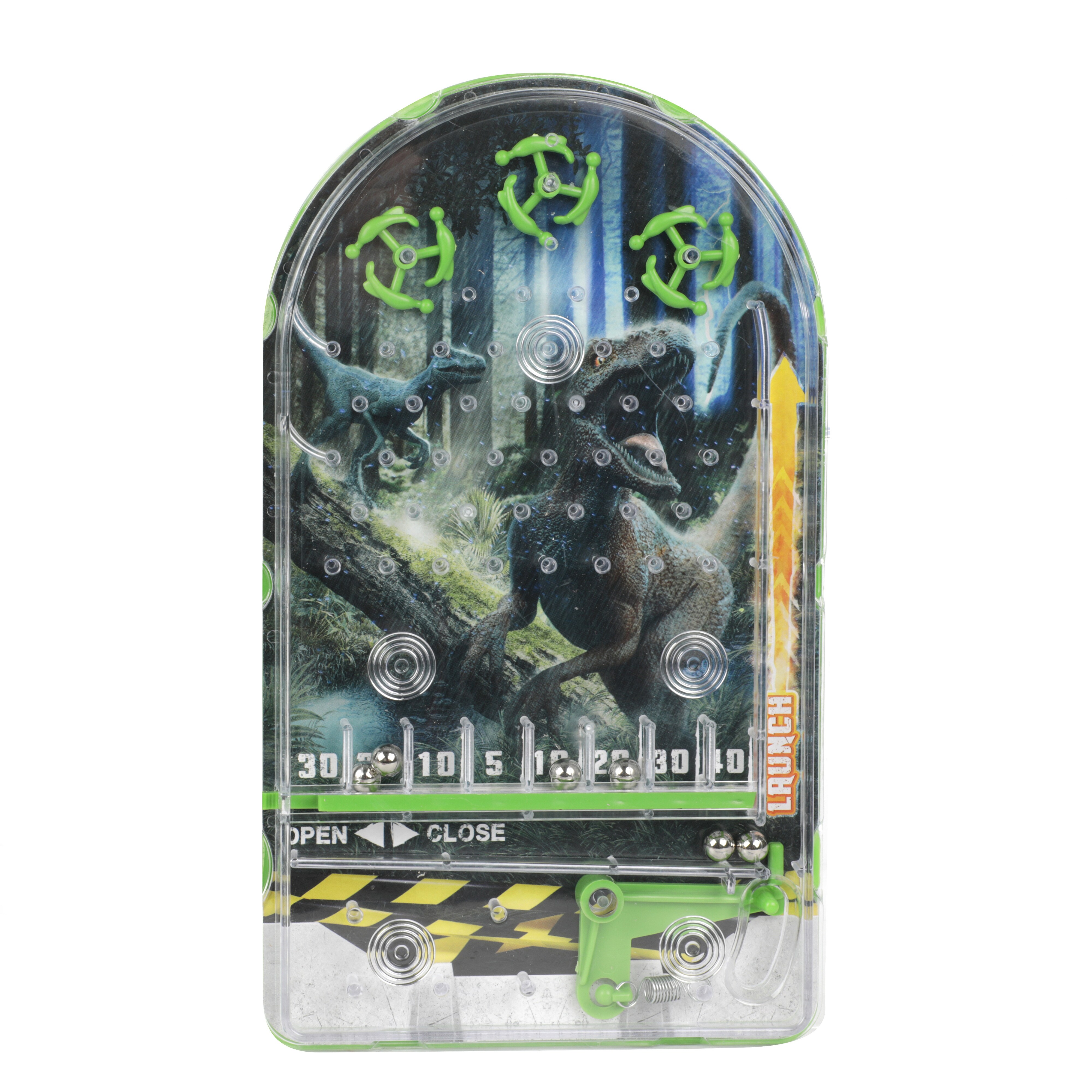 Toi-Toys 51155A - WORLD OF DINOSAURS Flipperautomat mit Dino-Design Dinosaurier - Bild 1