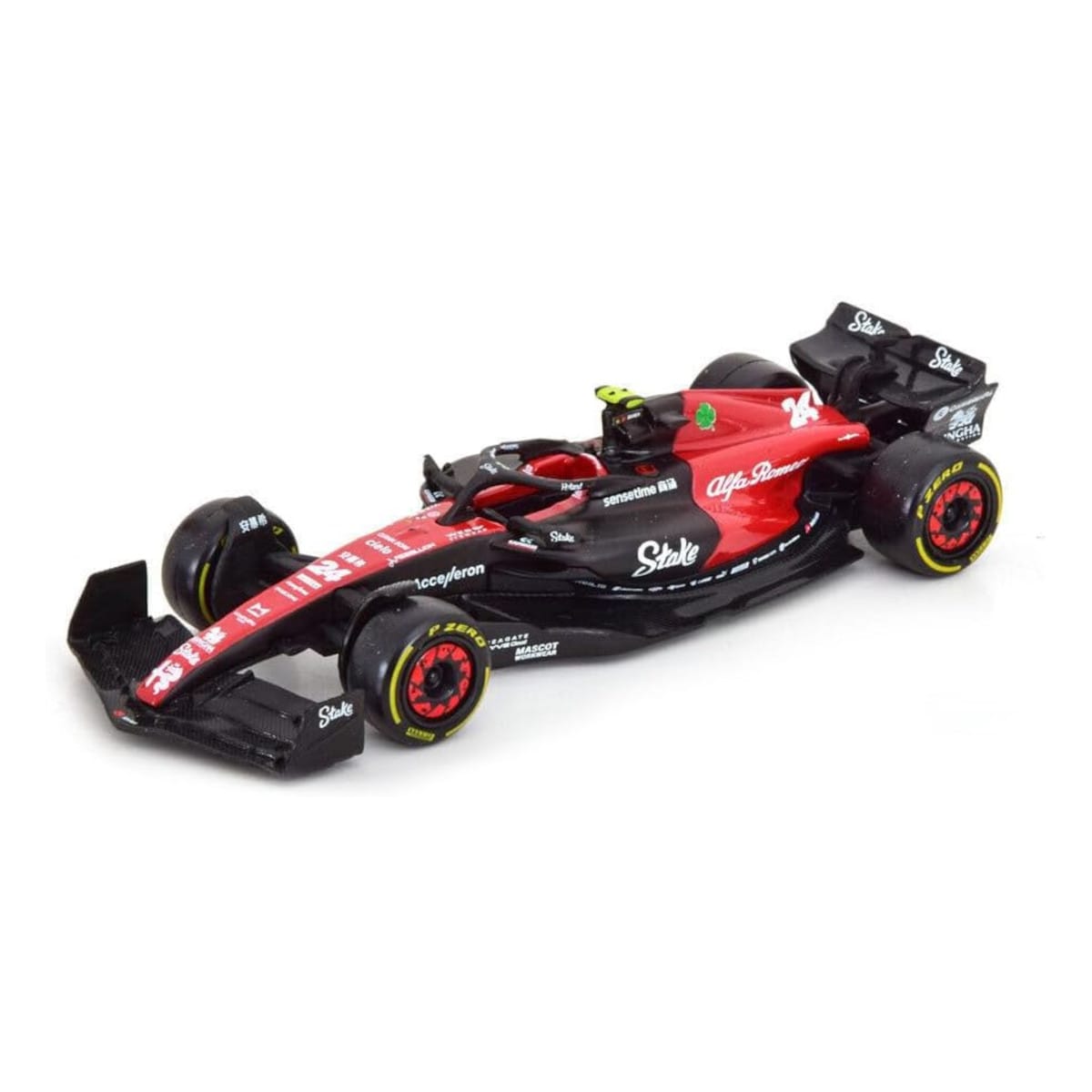 Bburago 18-38085Z - Modellauto - F1 Alfa Romeo C43 '23 #24 Zhou (Ma&szlig;stab 1:43) Formel 1 - Bild 1