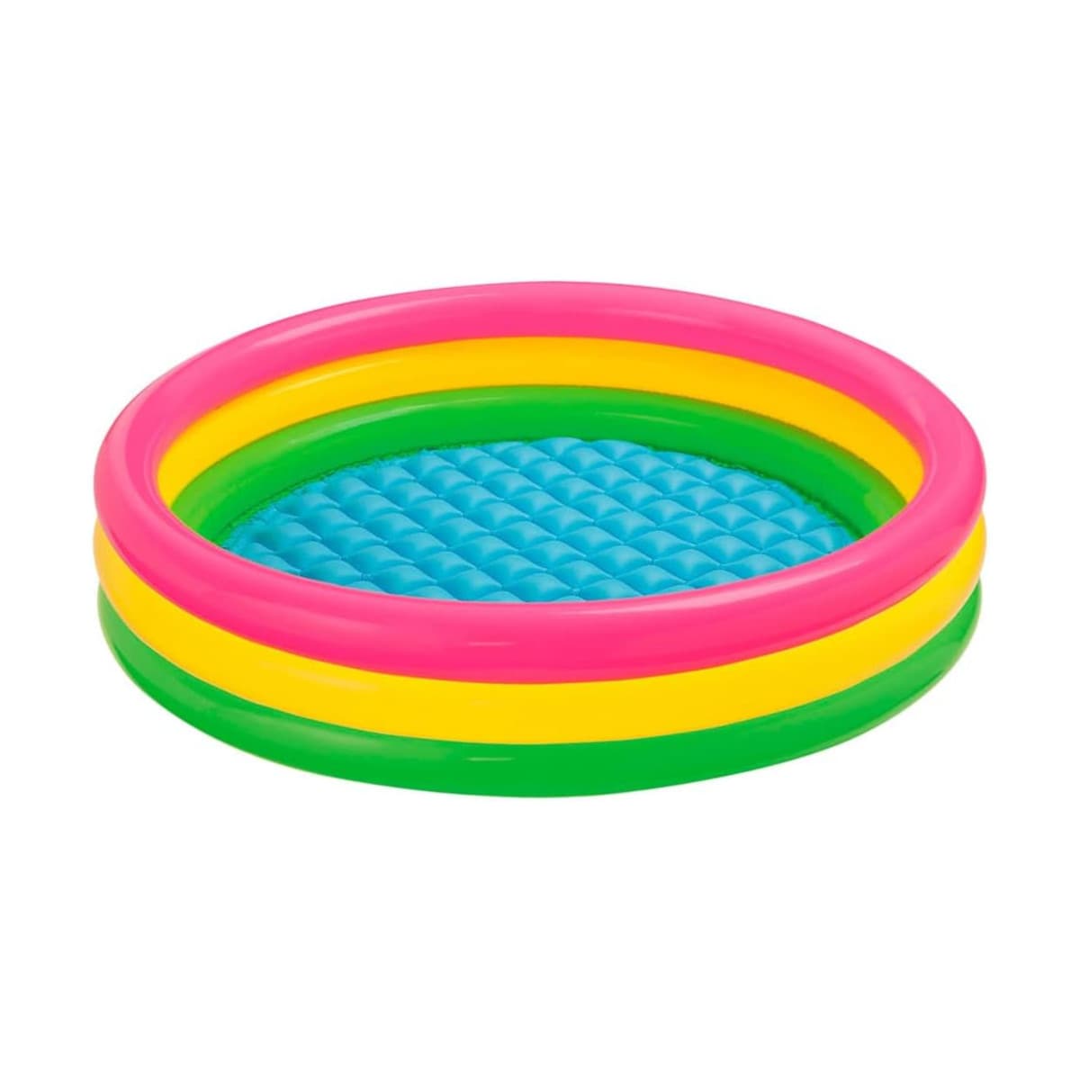 INTEX 57412NP - Planschbecken - Sunset Glow Baby Pool 3-Ring (114x25cm) Babypool - Bild 1