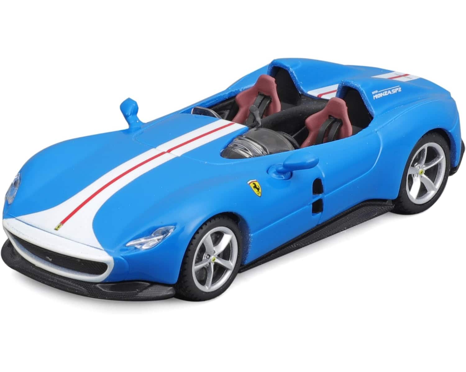 Bburago 18-36913 - Modellauto - Ferrari Monza SP2 (blau, Ma&szlig;stab 1:43) Modell Auto - Bild 1