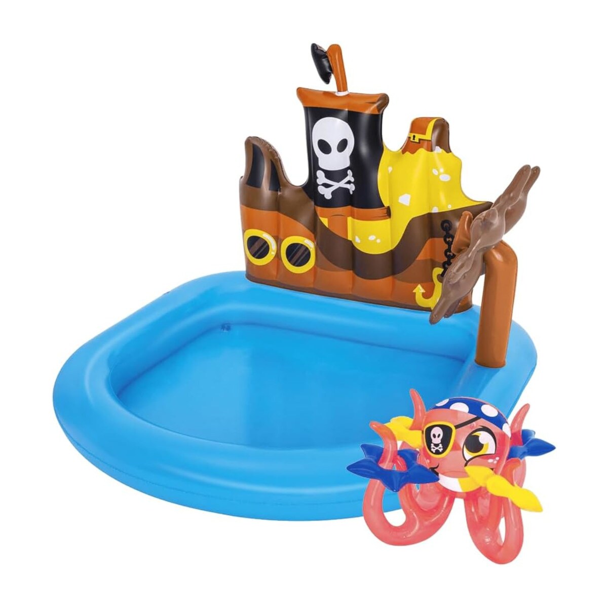 Bestway 52211 – Playcenter – Ships Ahoy (140x130x104cm) Planschbecken Piraten | 06942138982473