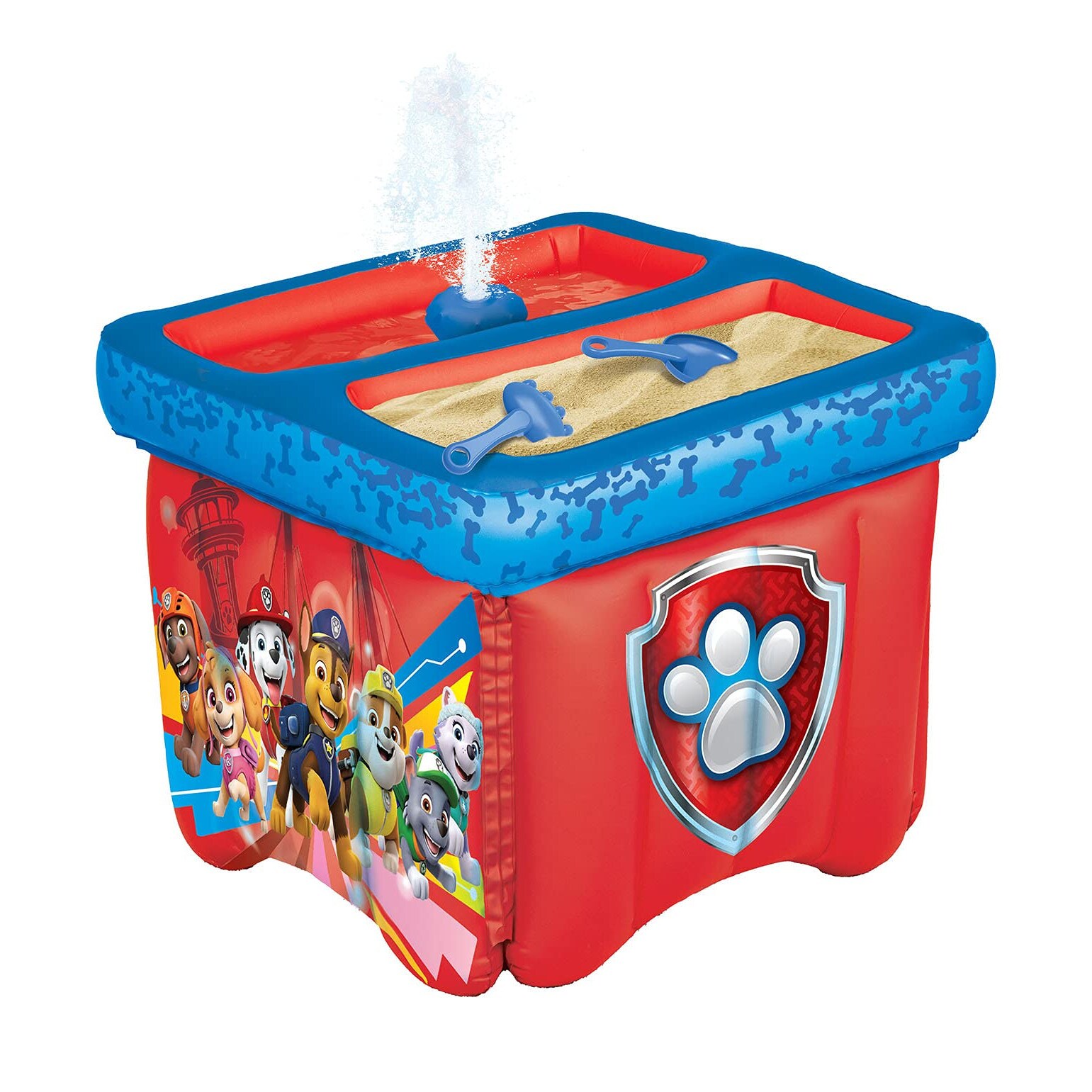 Spin Master 603841 - Paw Patrol - aufblasbarer Sand- & Wasserspieltisch - Bild 1