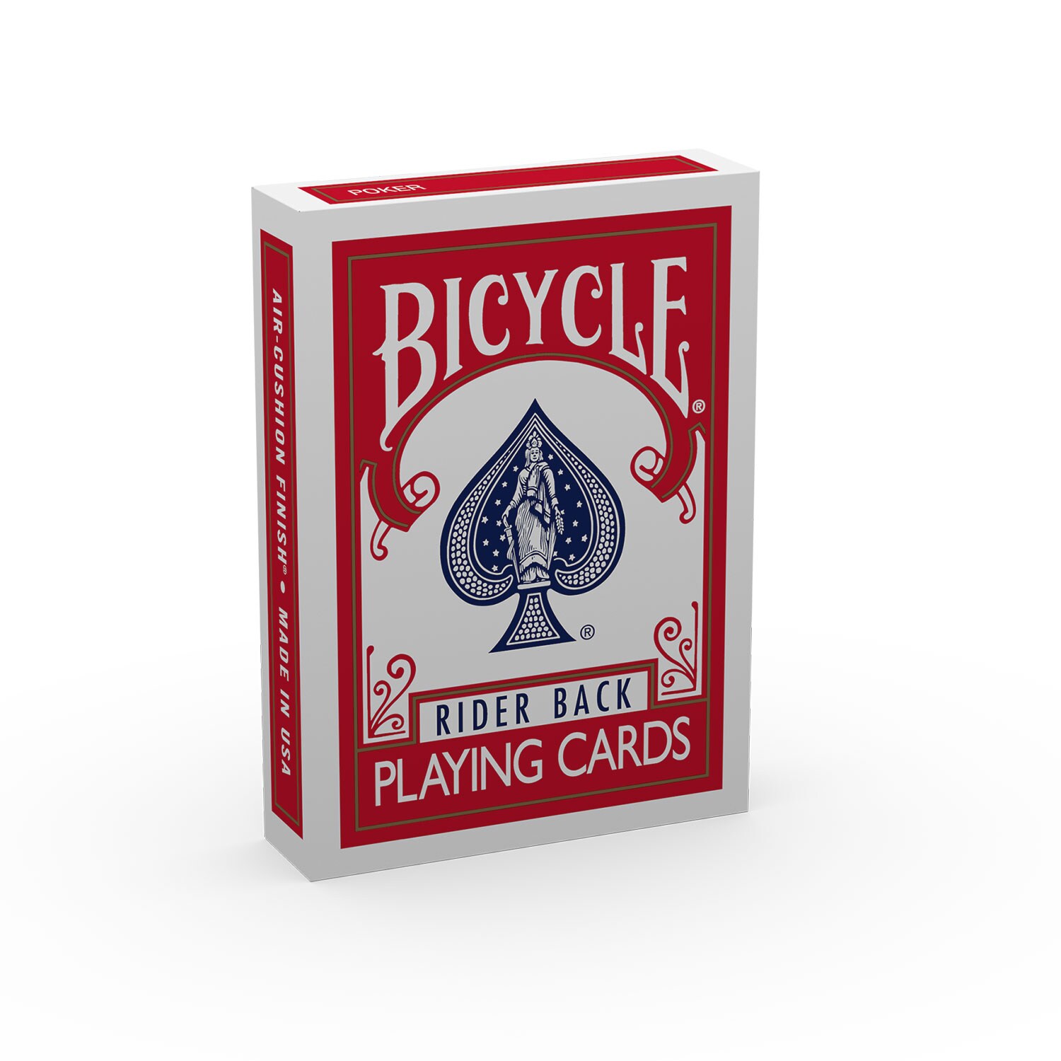 Bicycle&reg; Kartendeck - Rider Back Standard Index (807 Classic Tuck, rot) Kartenspiel Spielkarten Kartentricks Single Deck - Bild 1