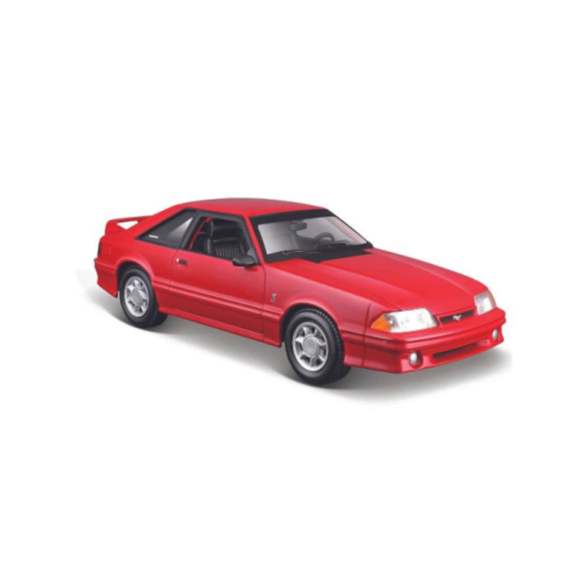 Maisto 32906 - Modellauto - Ford Mustang SVT Cobra '93 (rot, Ma&szlig;stab 1:24) Modell Auto Spielzeugauto - Bild 1