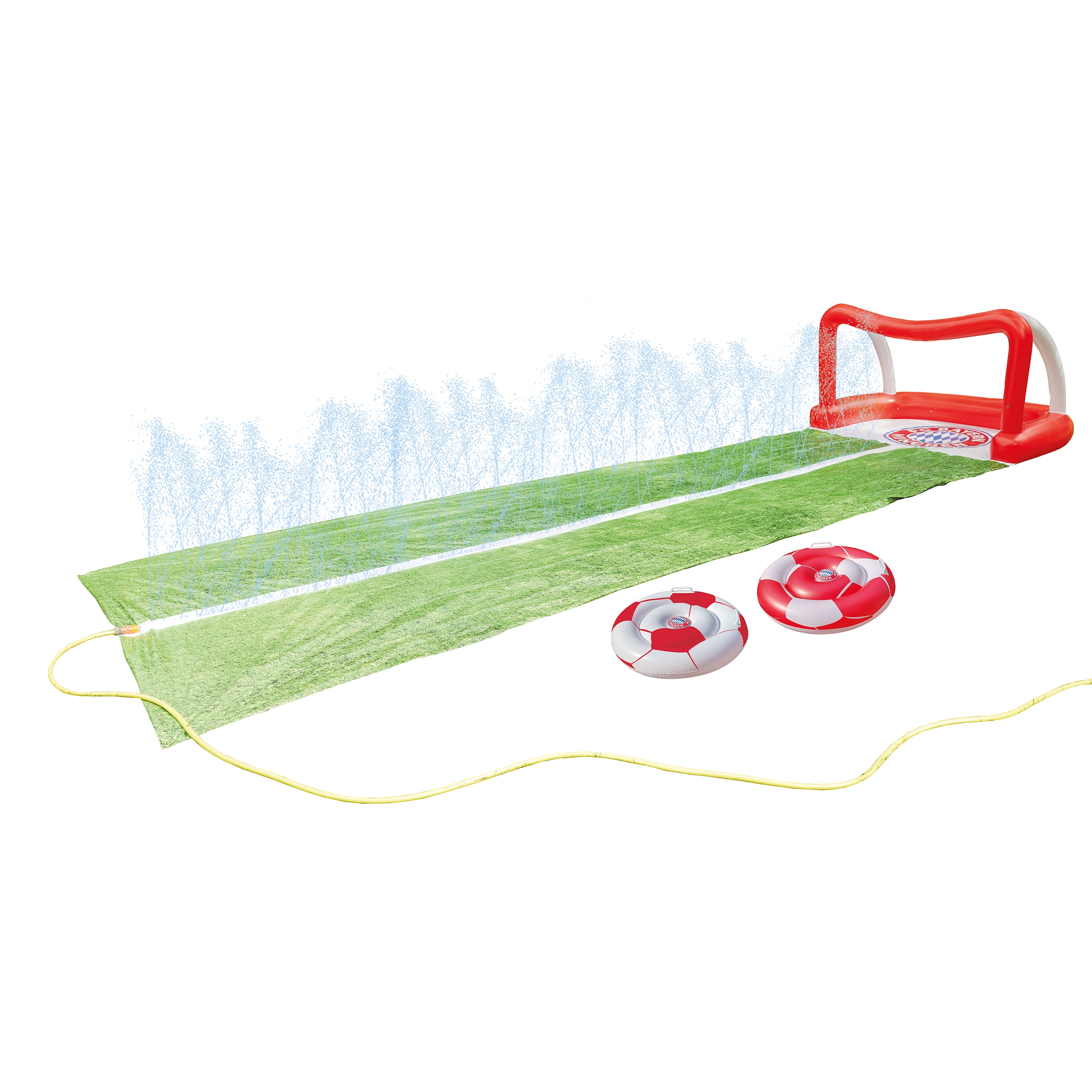 Happy People - Wasserrutsche - FC Bayern M&uuml;nchen (650x180cm) mit 2 Boards - Bild 1