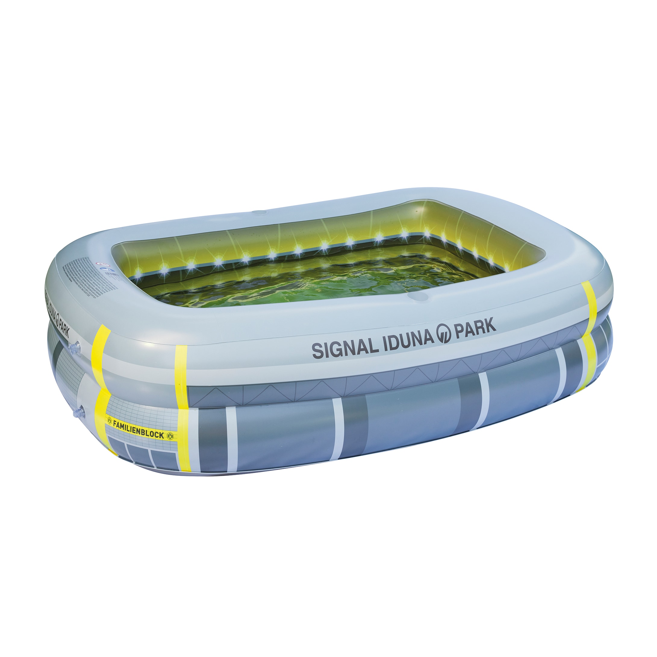 Happy People - Family Pool - BVB Borussia Dortmund (200x150x50cm) Planschbecken Signal Iduna Park - Bild 1