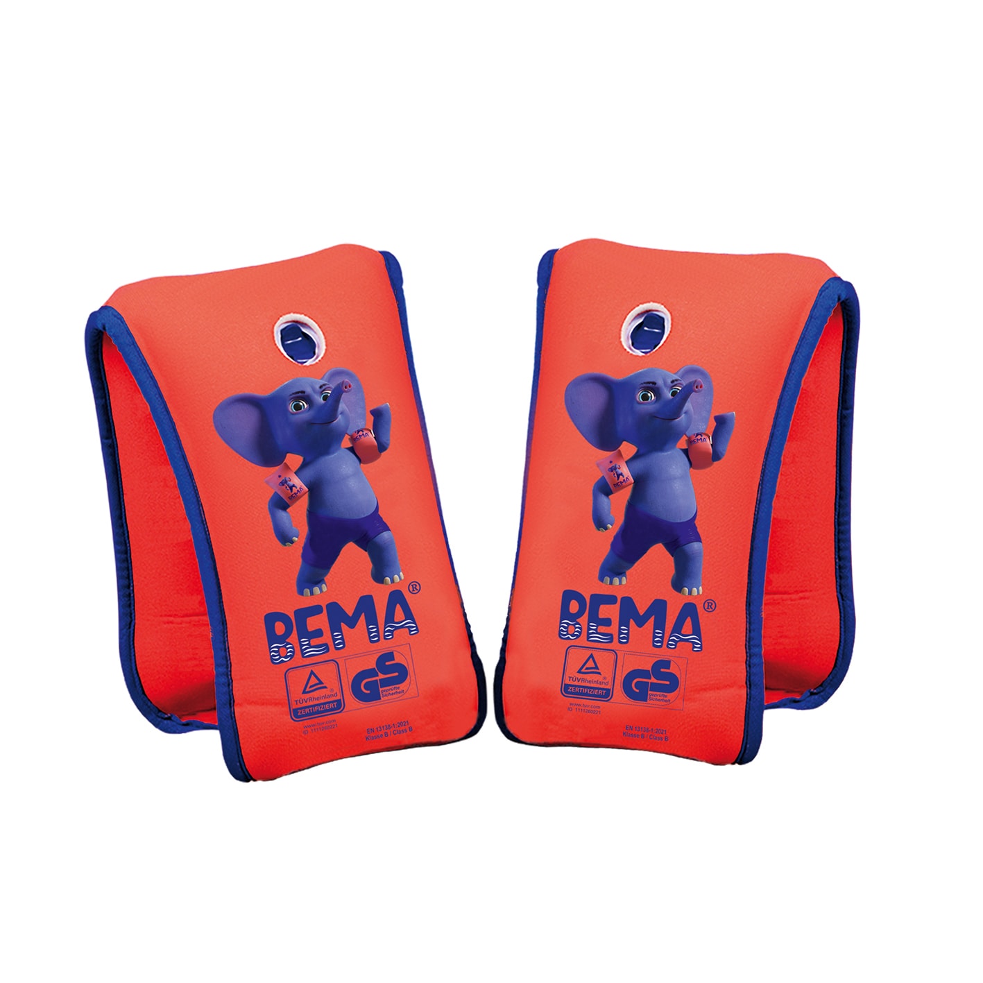 Happy People - BEMA® Neopren Schwimmflügel - Für Kinder von 1-6 Jahren (orange) Schwimmhilfe