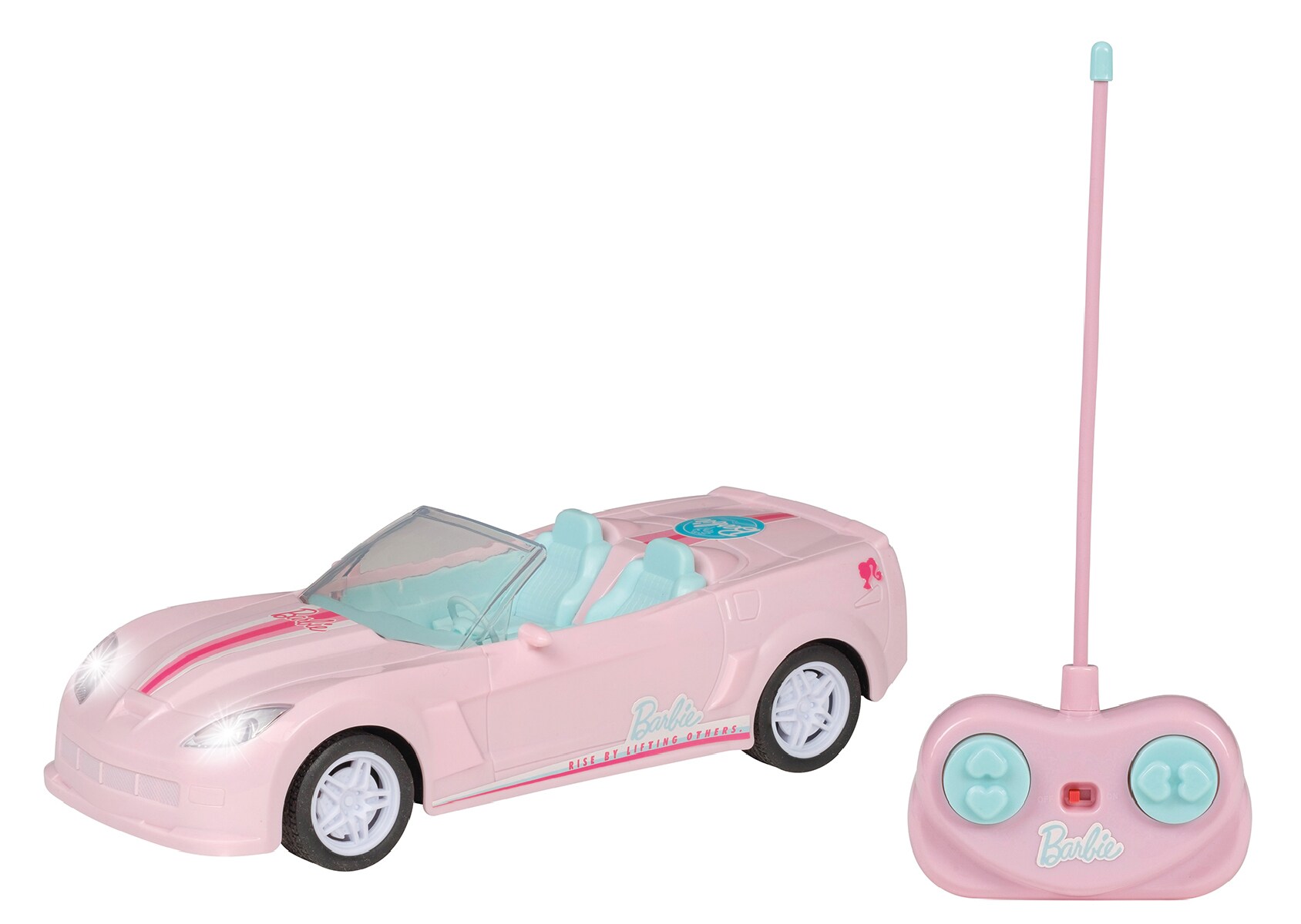 Happy People - Ferngesteuertes Auto - Barbie RC Mini Car (22 cm) Spielzeugauto pink - Bild 1