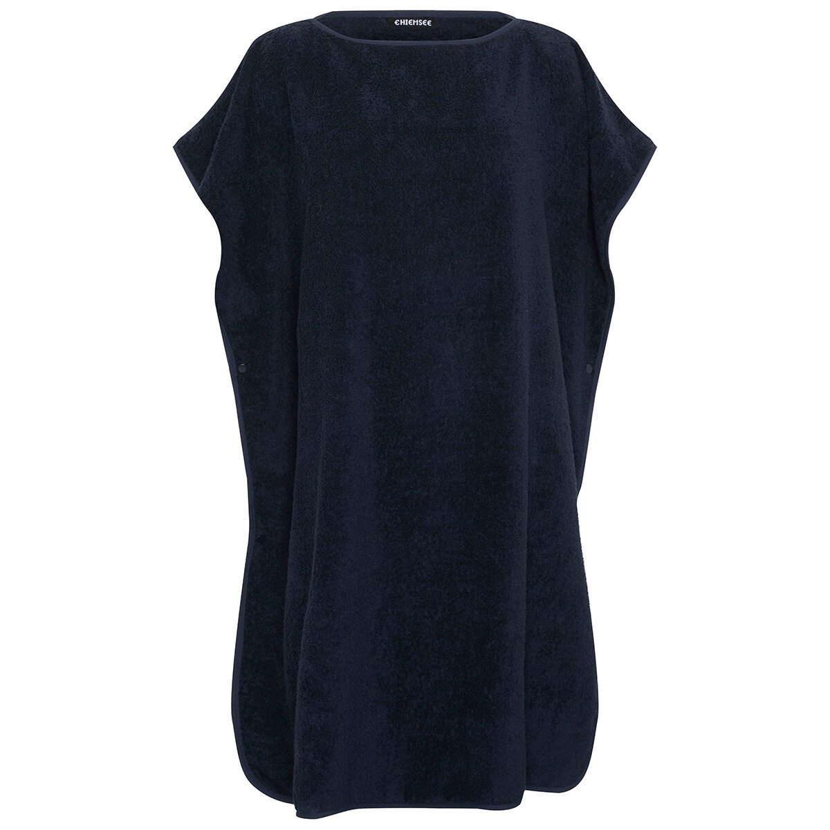 Chiemsee – Surf Cape (dunkelblau, 85x206cm) mobile Umkleidekabine 100% Baumwolle Poncho | 04008332166186