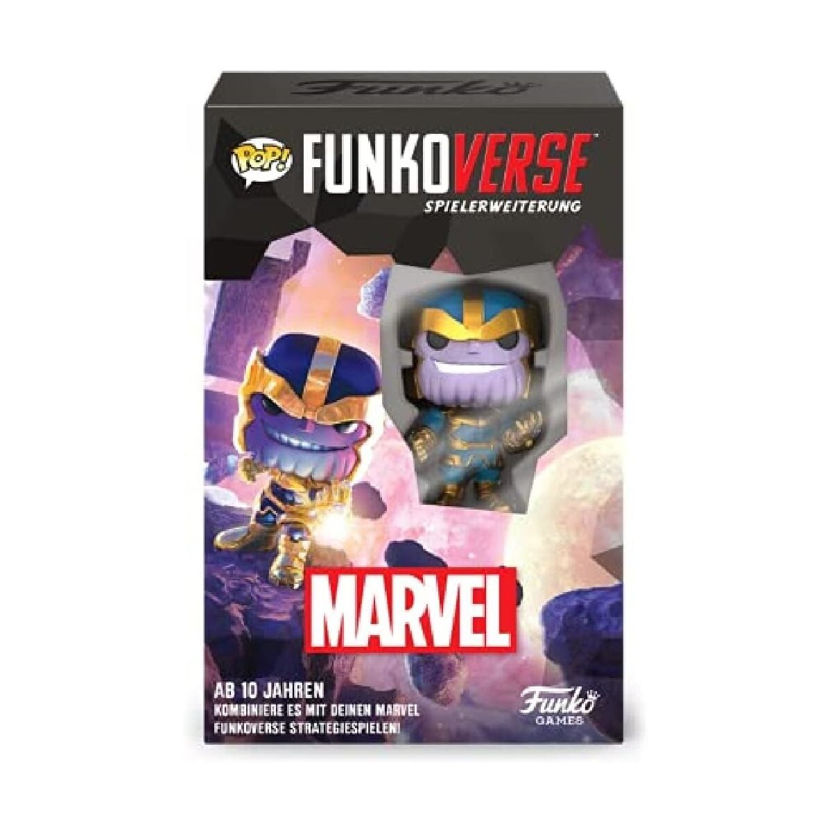 Funko - Strategie-Spiel - Funkoverse Marvel (Spielerweiterung) Addon Erweiterung Brettspiel Thanos - Bild 1