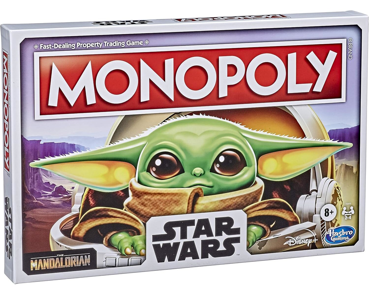 Hasbro F2013 - Brettspiel - Monopoly Star Wars Mandalorian Gesellschaftspiel Baby Yoda Englisch - Bild 1