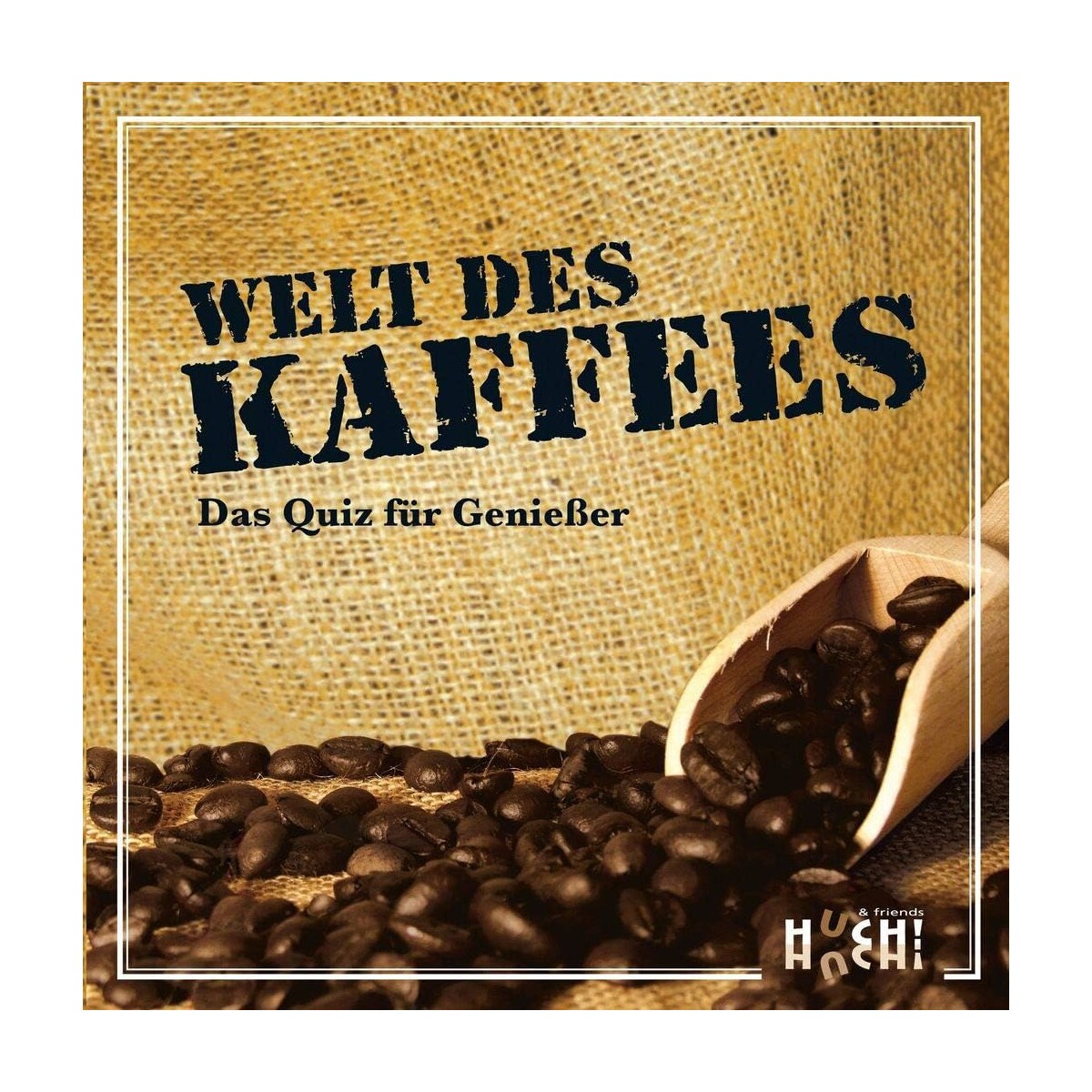 Huch! - Quizspiel - Welt des Kaffees Gesellschaftsspiel Familienspiel Spiel Kaffee Quiz Wissensspiel - Bild 1