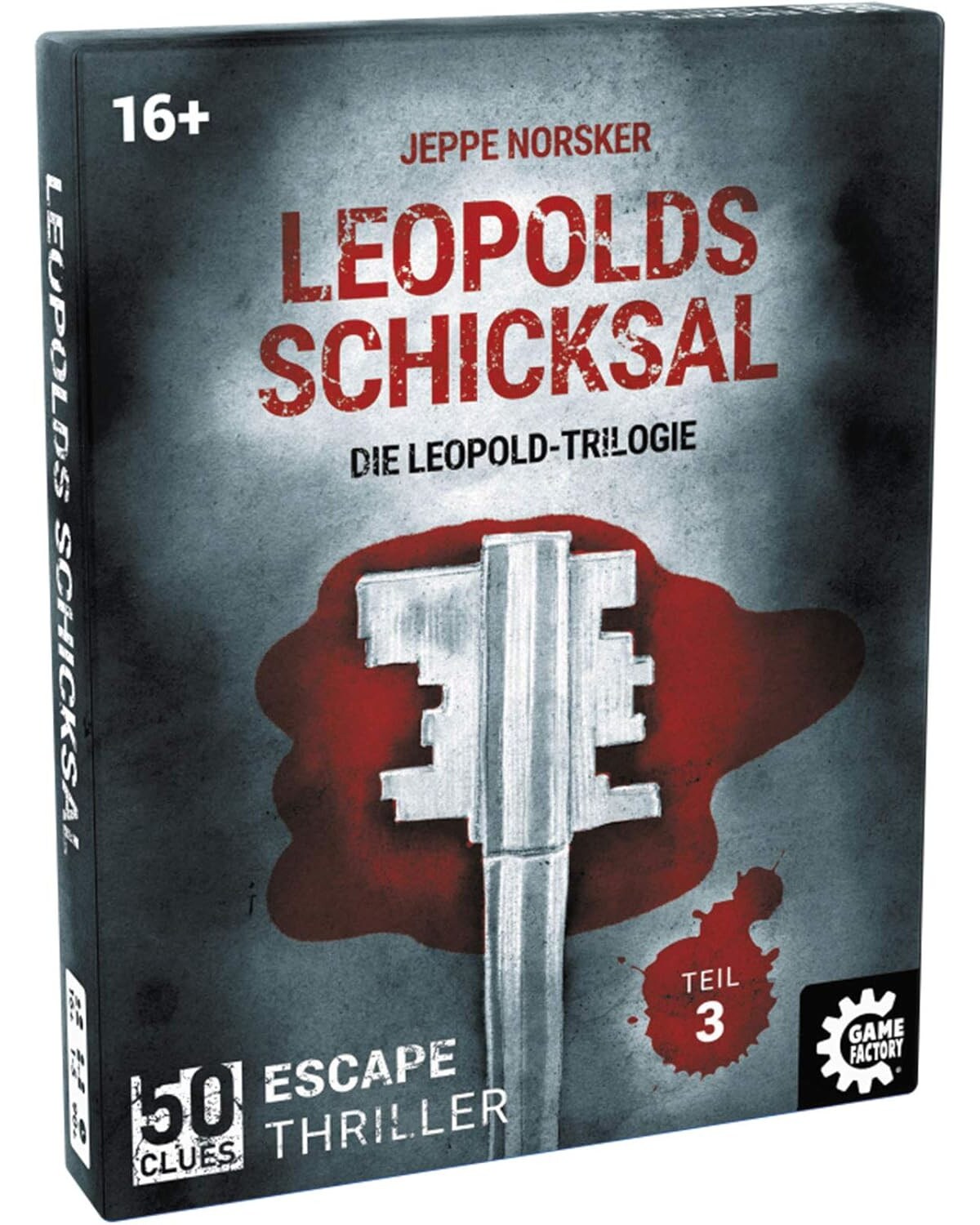 Game Factory - Escape Spiel - Leopolds Schicksal - Teil 3 Thriller Exitgame R&auml;tselspiel Krimispiel Trilogie - Bild 1