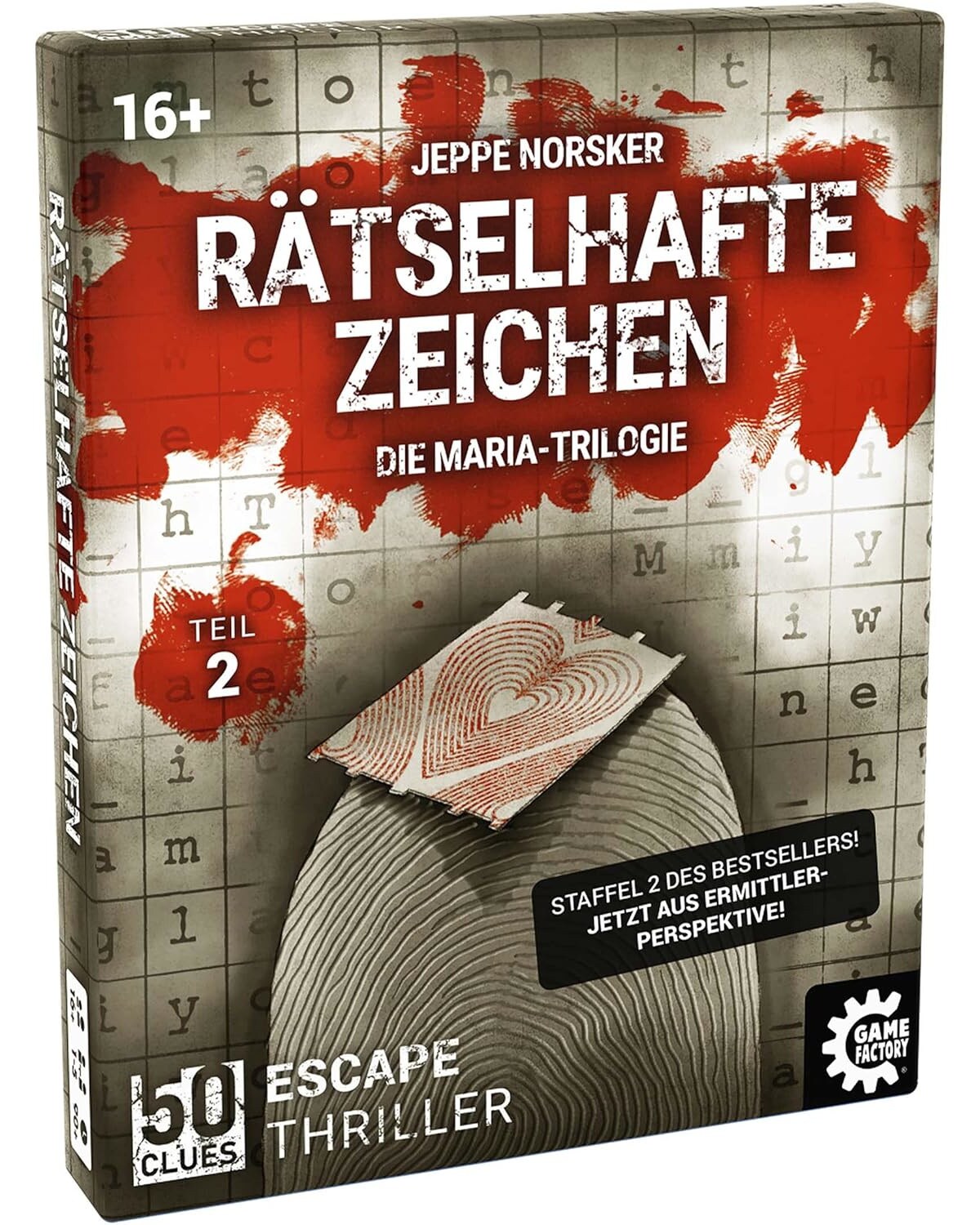 Game Factory - Escape Spiel - R&auml;tselhafte Zeichen Thriller Exitgame R&auml;tselspiel Krimispiel Trilogie - Bild 1