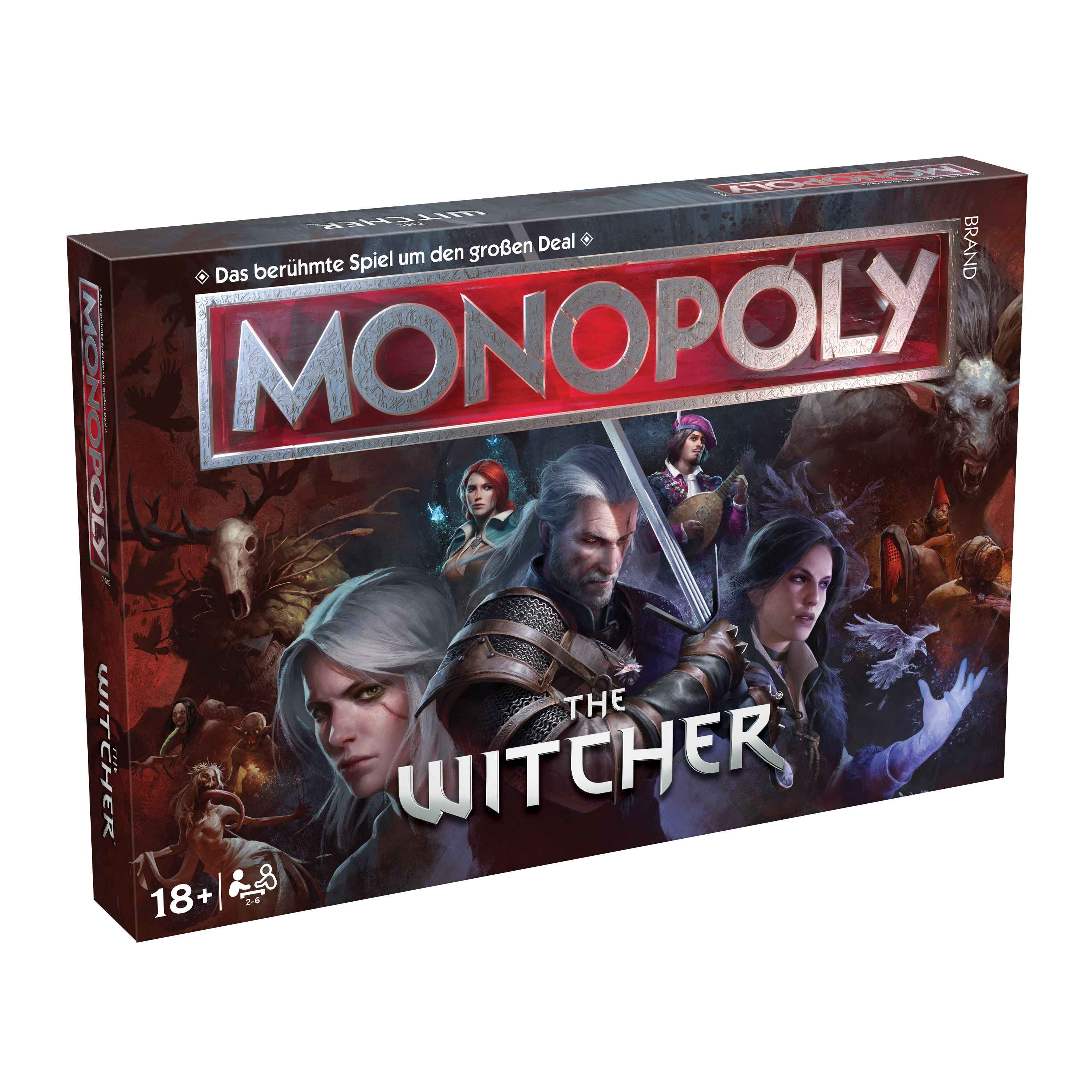 Monopoly - The Witcher Gesellschaftsspiel Brettspiel Spiel - Bild 1