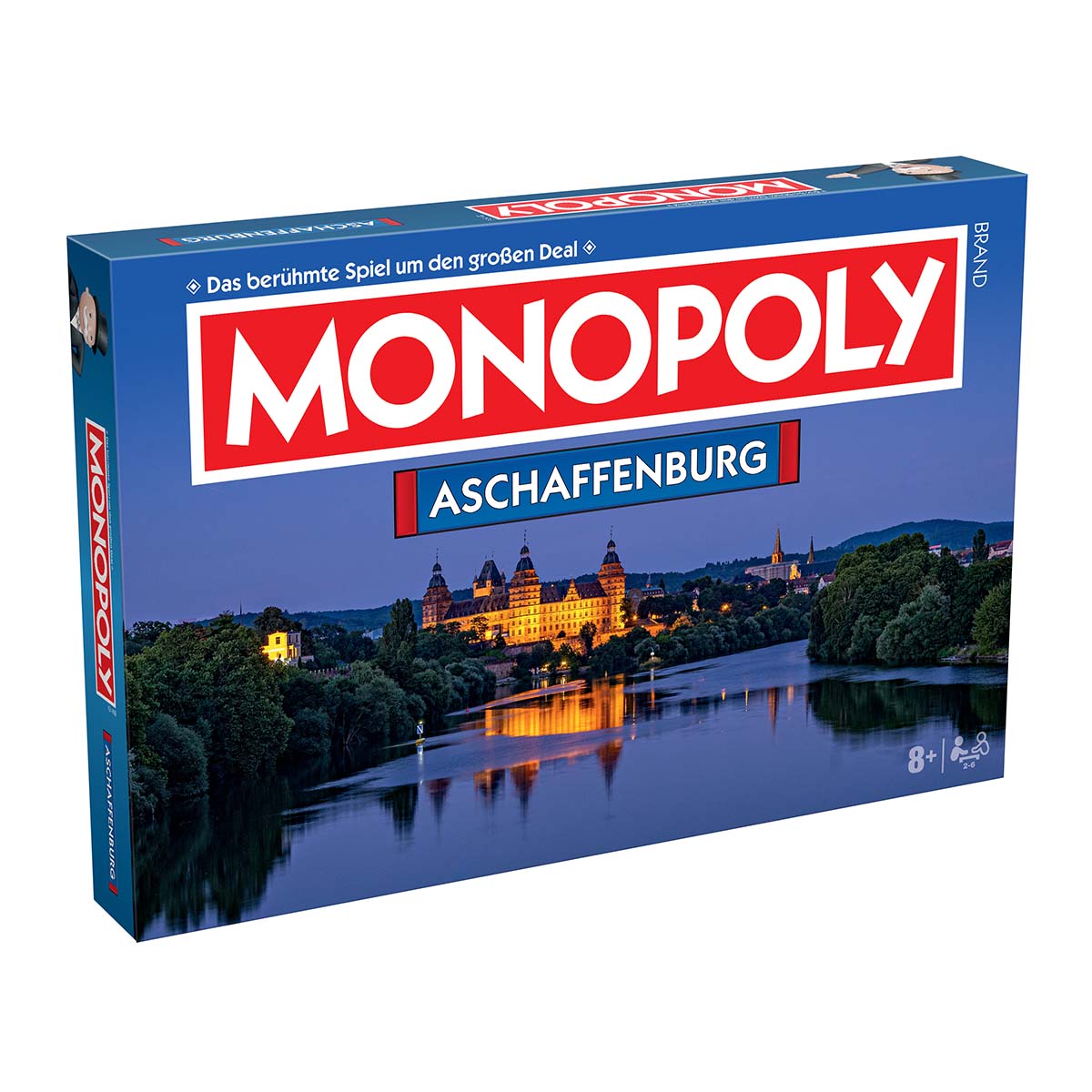 Monopoly Aschaffenburg Brettspiel Gesellschaftsspiel Spiel Cityedition Stadtedition - Bild 1