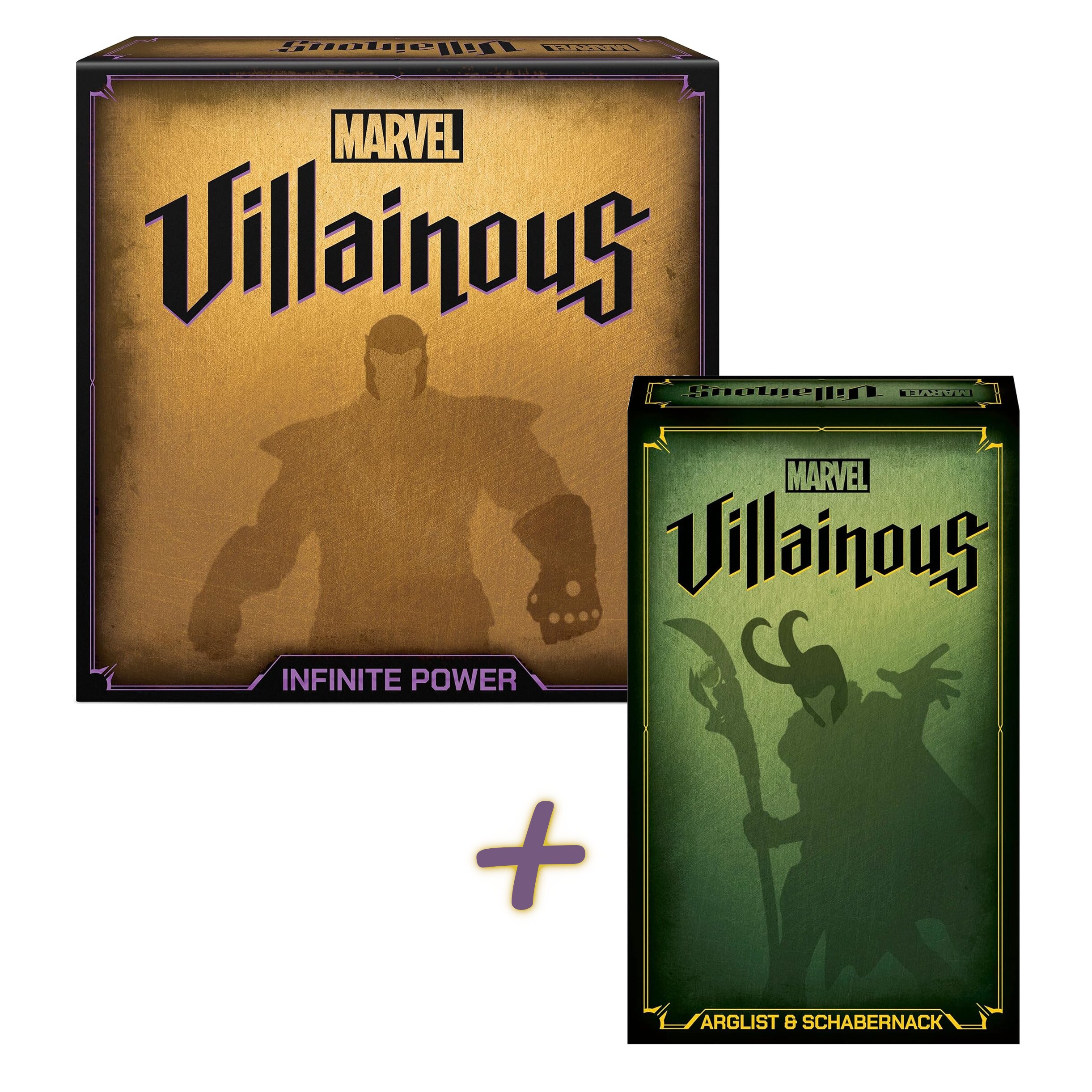 Ravensburger Gesellschaftsspiel BUNDLE - Marvel Villainous: Infinite Power + Arglist & Schabernack - Bild 1
