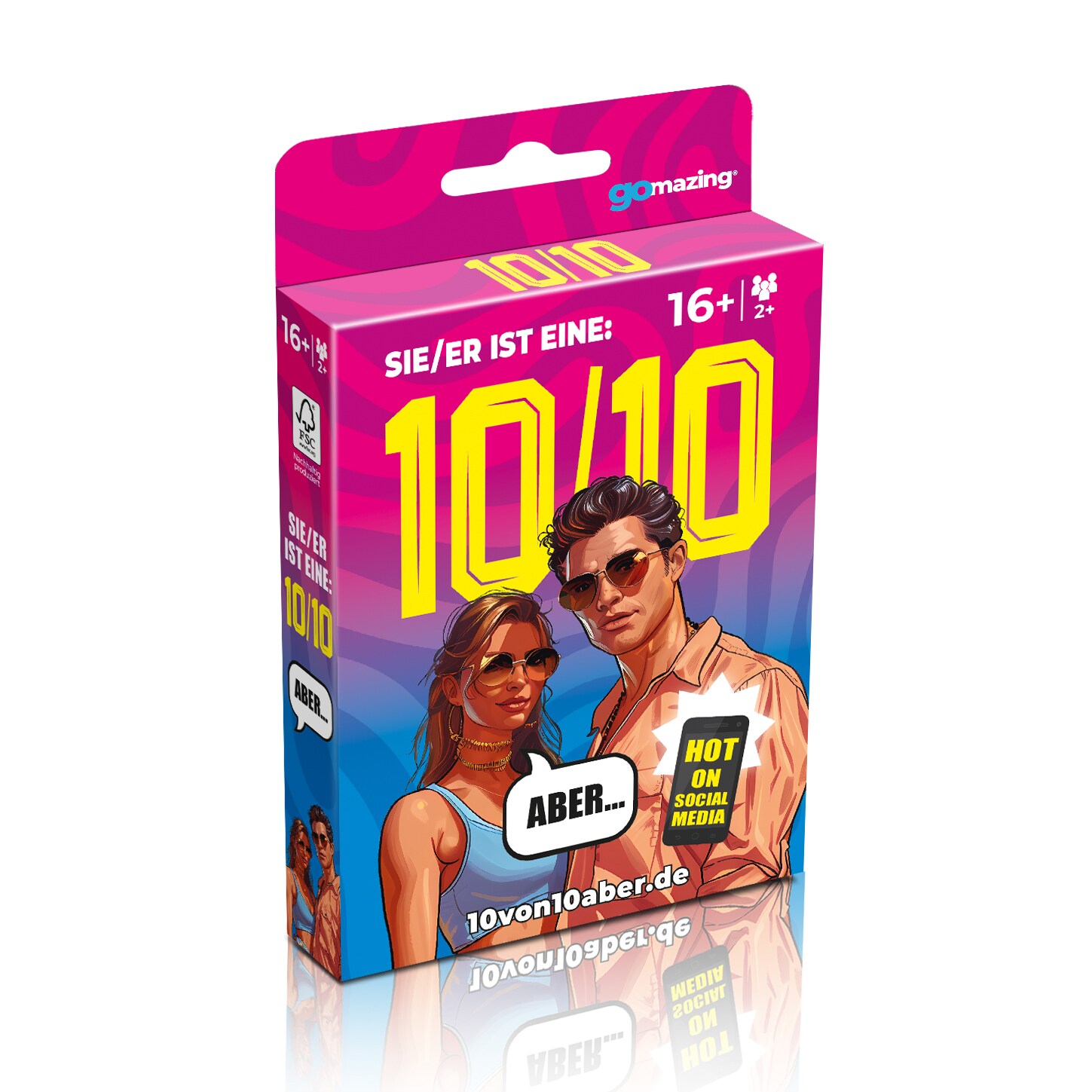 Gomazing - Kartenspiel - Sie / Er ist eine 10 von 10... aber - Bild 1