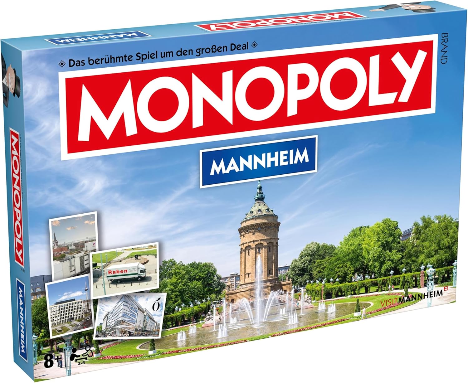 Monopoly - Mannheim Brettspiel Gesellschaftsspiel Spiel Cityedition Stadtedition - Bild 1