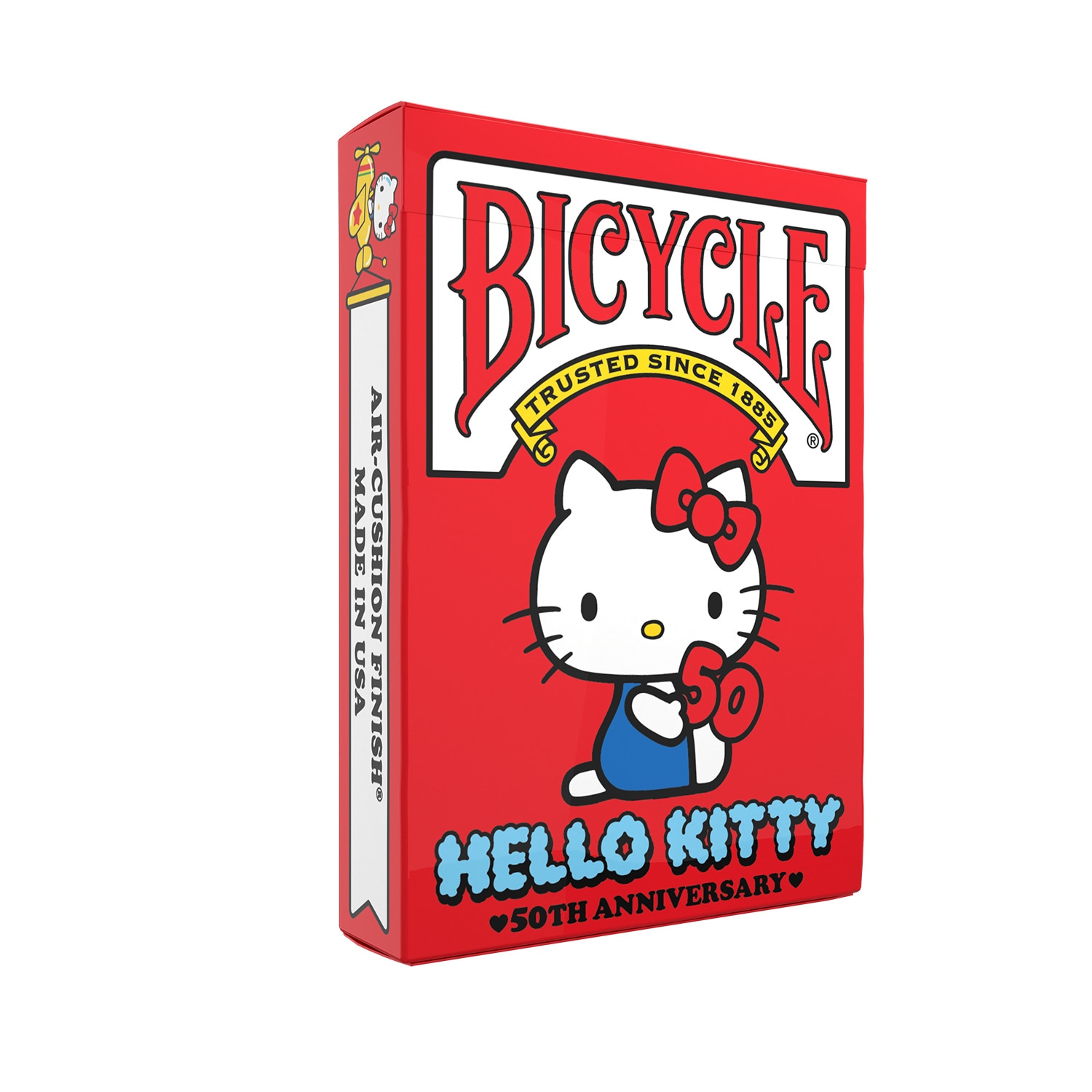 Bicycle&reg; Kartendeck Hello Kitty 50th Anniversary Spielkarten Pokerkarten Single Deck - Bild 1