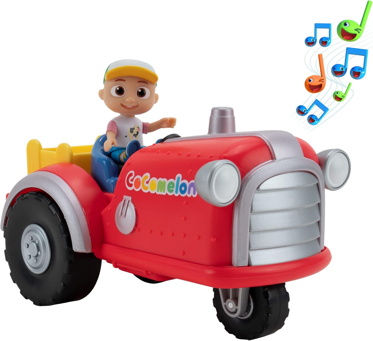 Jazwares - Cocomelon - Mitsing-Traktor mit JJ Spielfigur Lernspielzeug f&uuml;r Kinder ab 2 Jahren - Bild 1