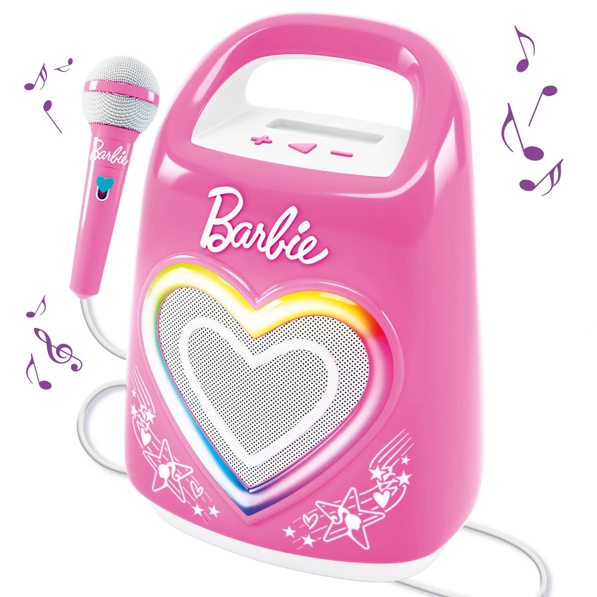 Lisciani 104475 - Barbie Partymaker Lautsprecher und Mikrofon Karaoke Bluetooth Tanzen Party - Bild 1