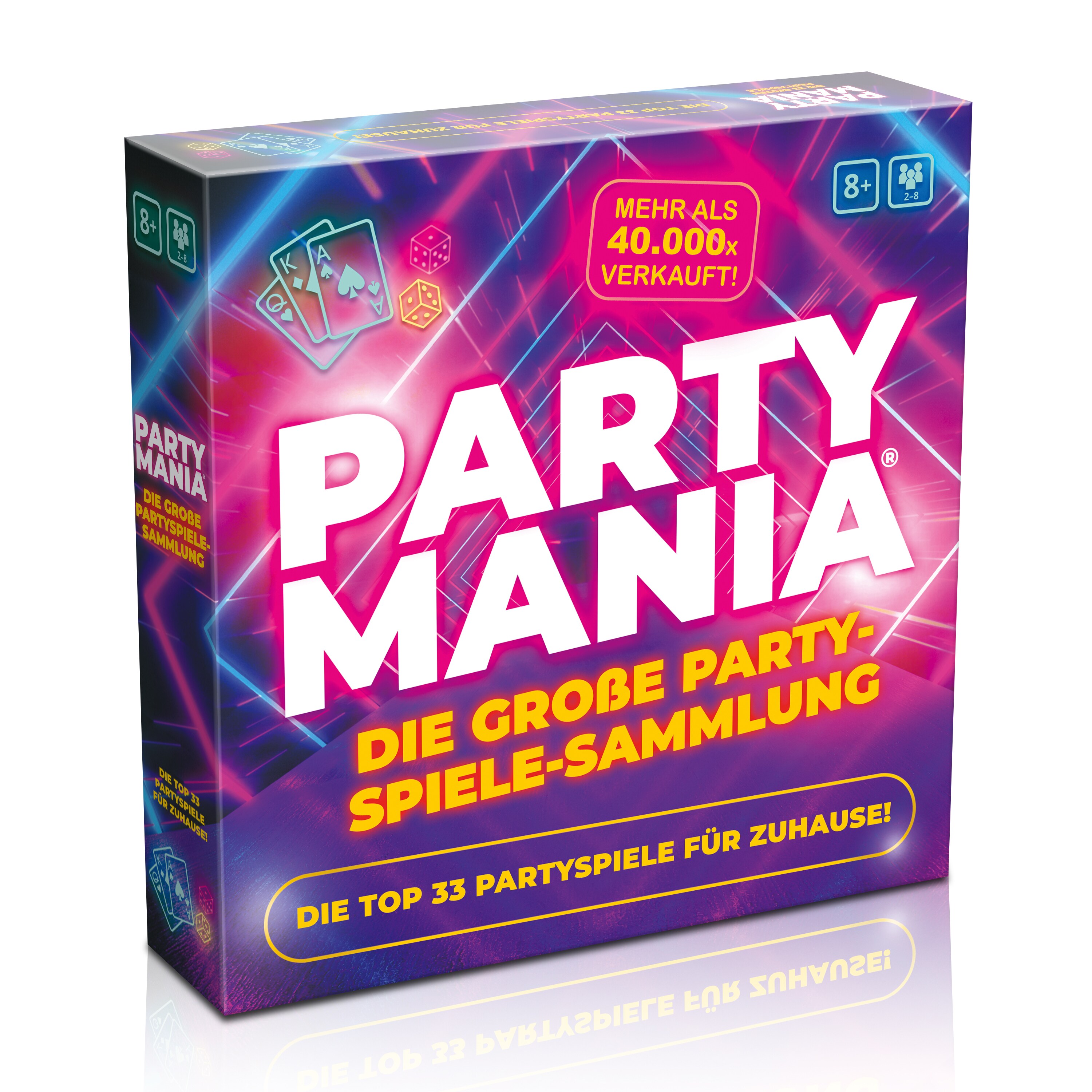 Gomazing Partymania Partyspiele Sammlung mit 33 Spielen ab 8 Jahren - Bild 1
