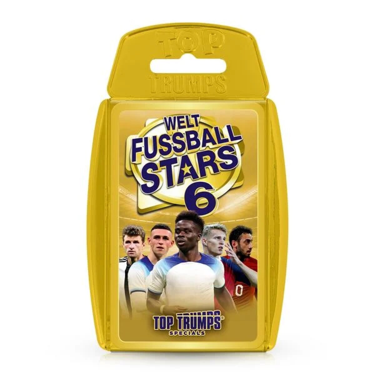 Top Trumps - Weltfu&szlig;ballstars 6 Kartenspiel Quartettspiel Fu&szlig;ball - Bild 1