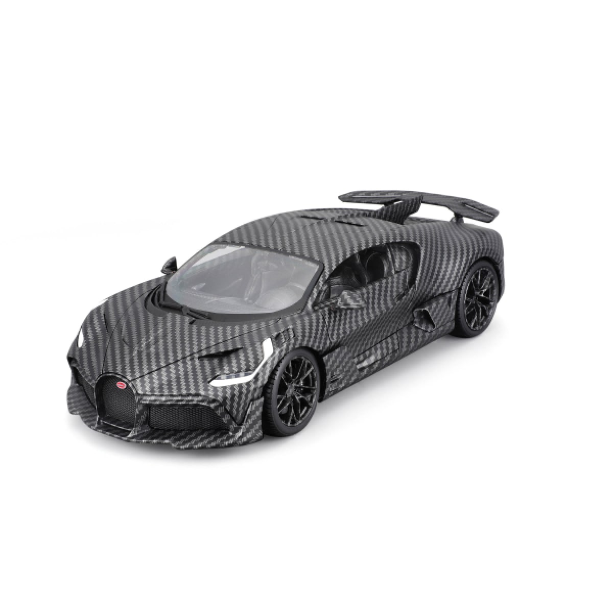 Bburago 18-11101 - Modellauto - Bugatti Divo Carbon (grau, Ma&szlig;stab 1:18) Sonderedition - Bild 1