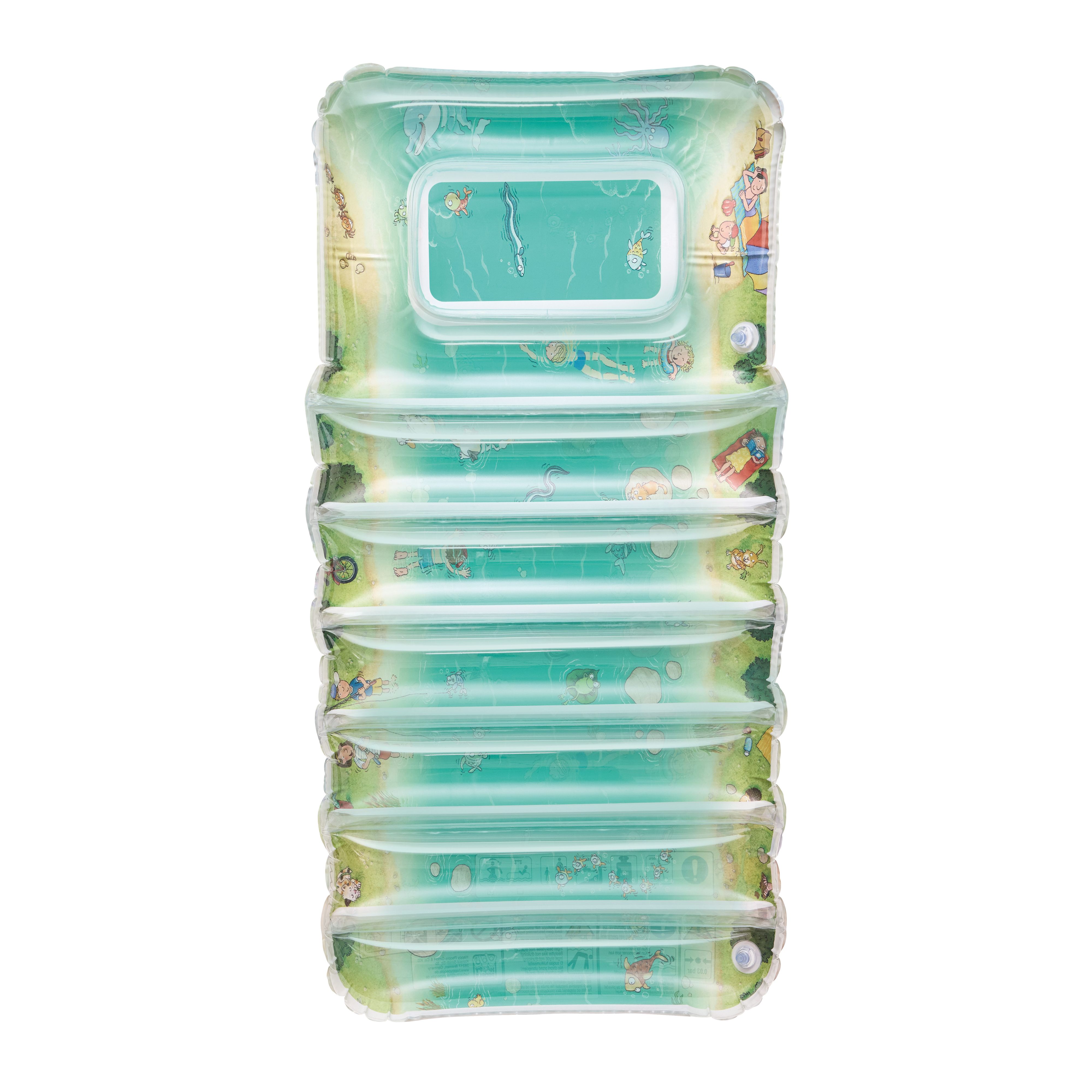 Happy People 16698 - Tempo kleine Fische! Kinderluftmatratze - Das Wettschwimmen gegen die Zeit - Bild 1